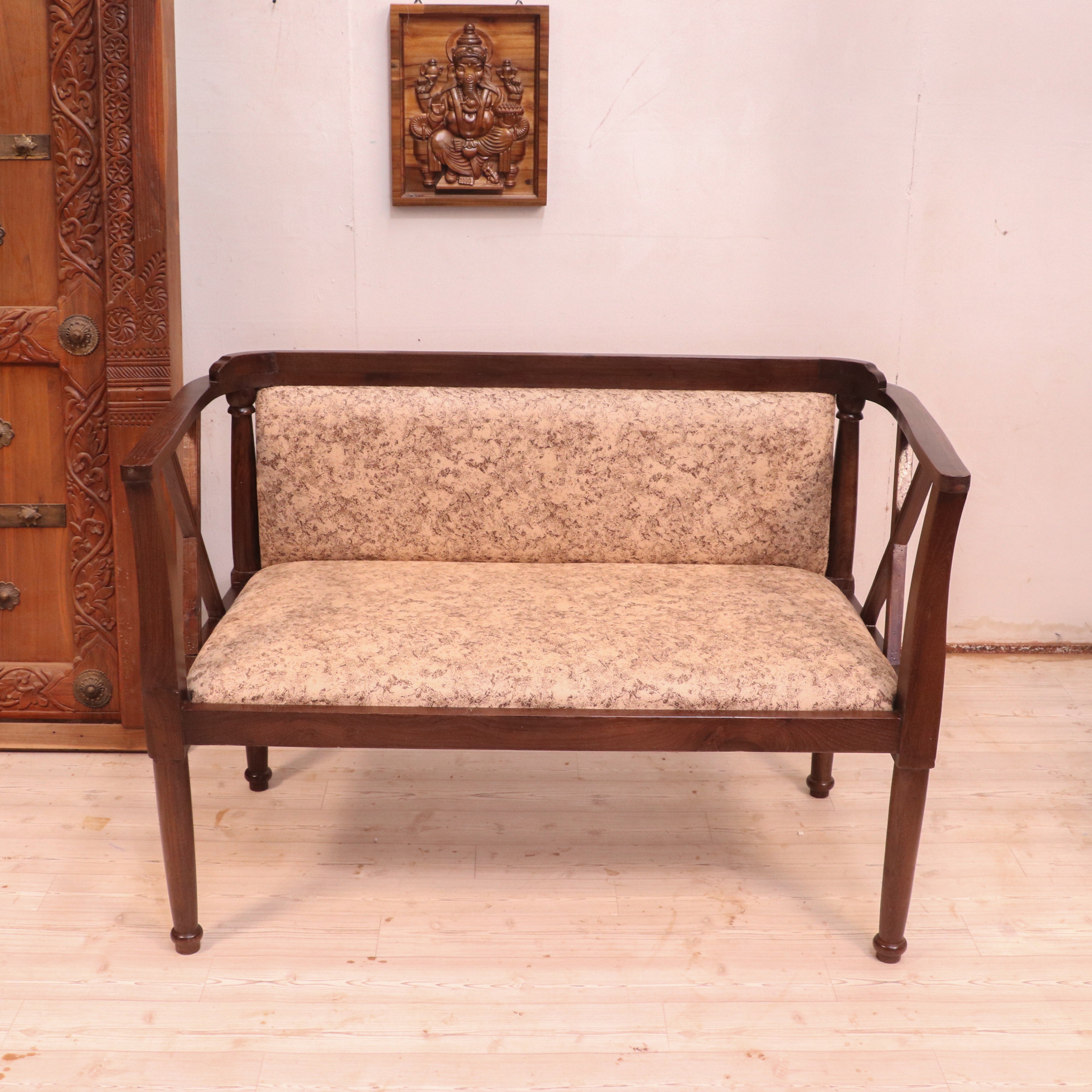 Vintage Nairobi Finished Wooden Handmade Bench Bench