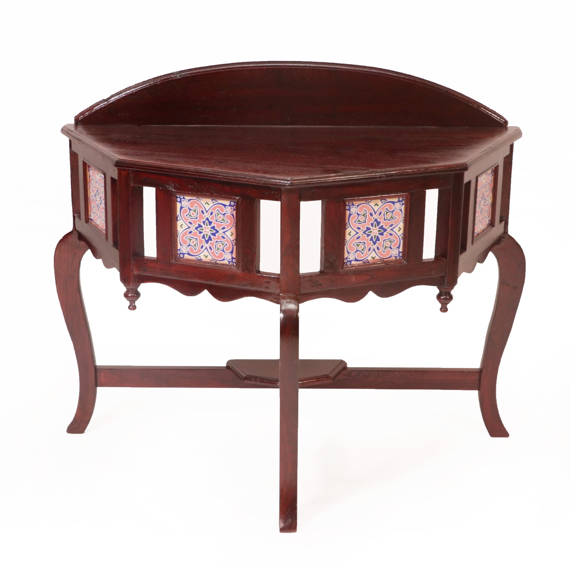 Traditional Classic Tiled Console Table Console Table