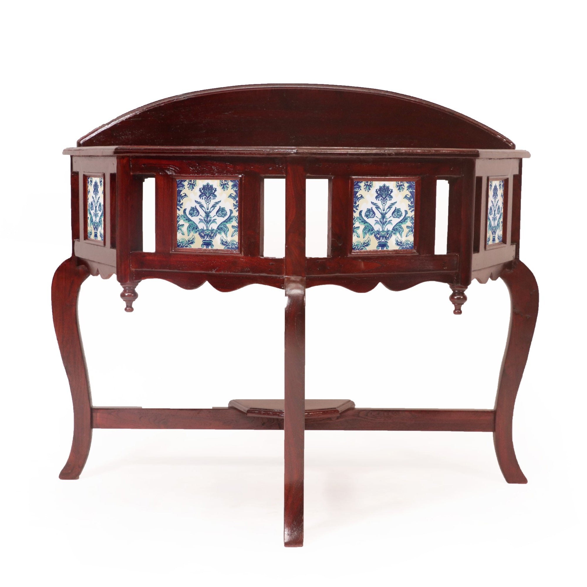 Traditional Classic Tiled Console Table Console Table