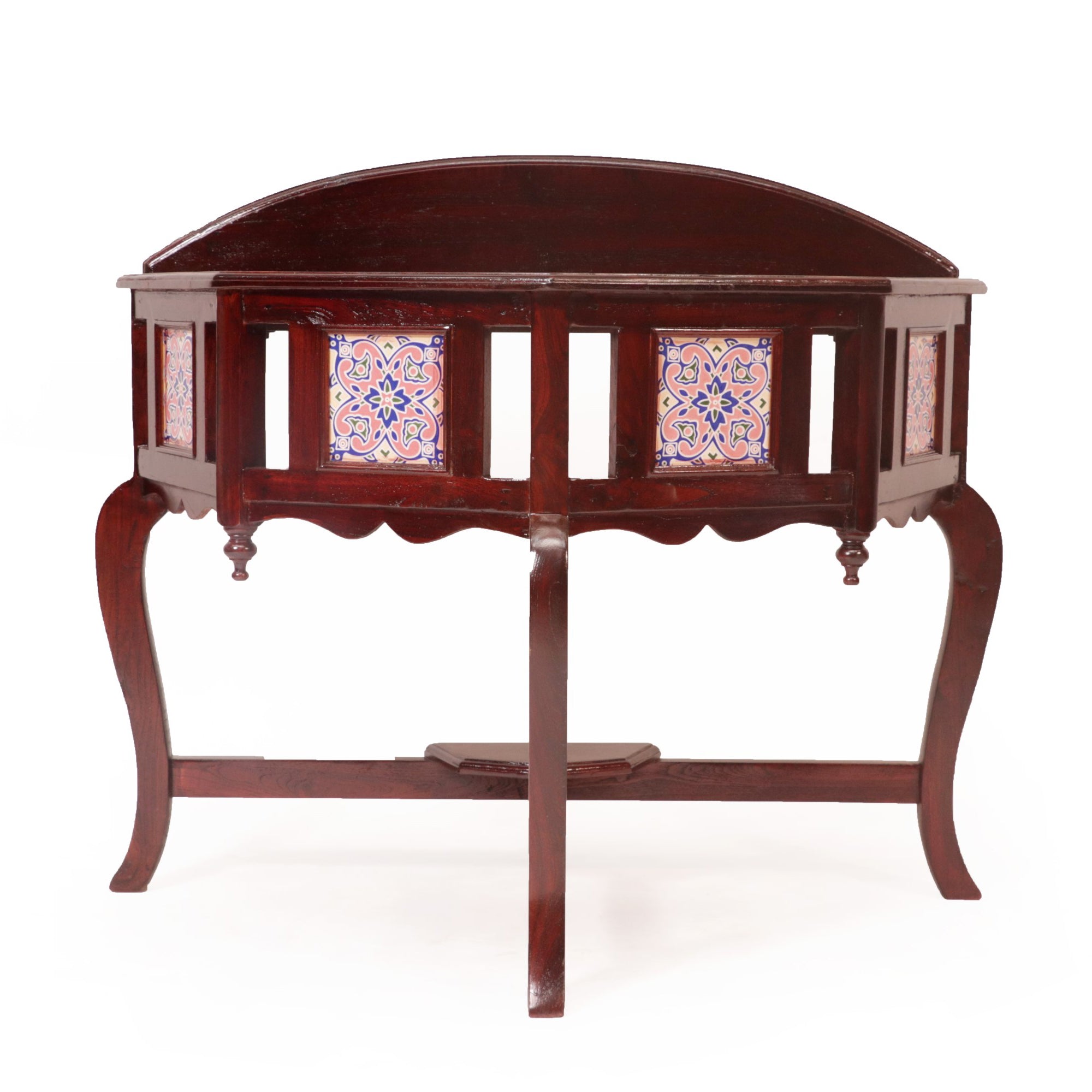 Traditional Classic Tiled Console Table Console Table