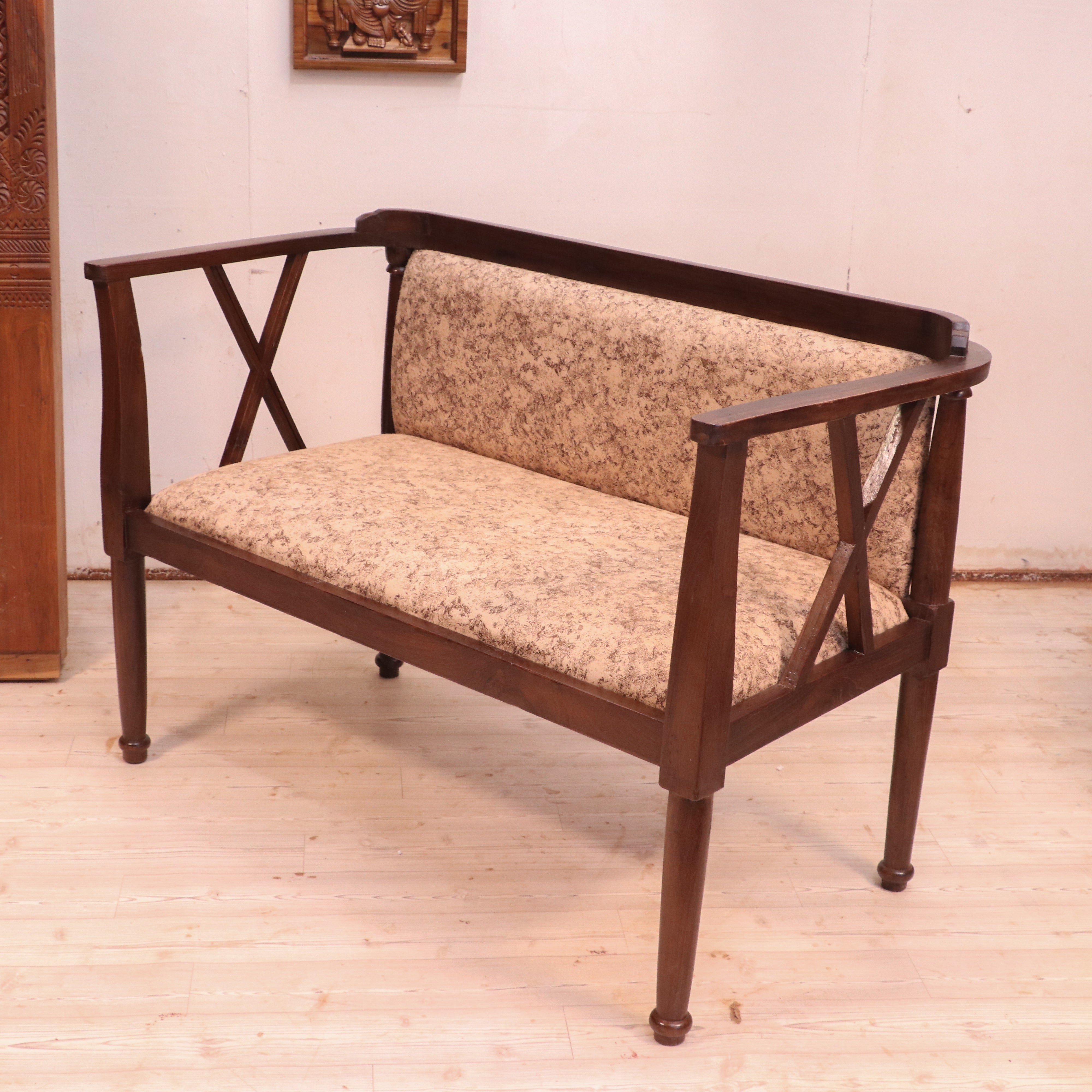 Vintage Nairobi Finished Wooden Handmade Bench Bench