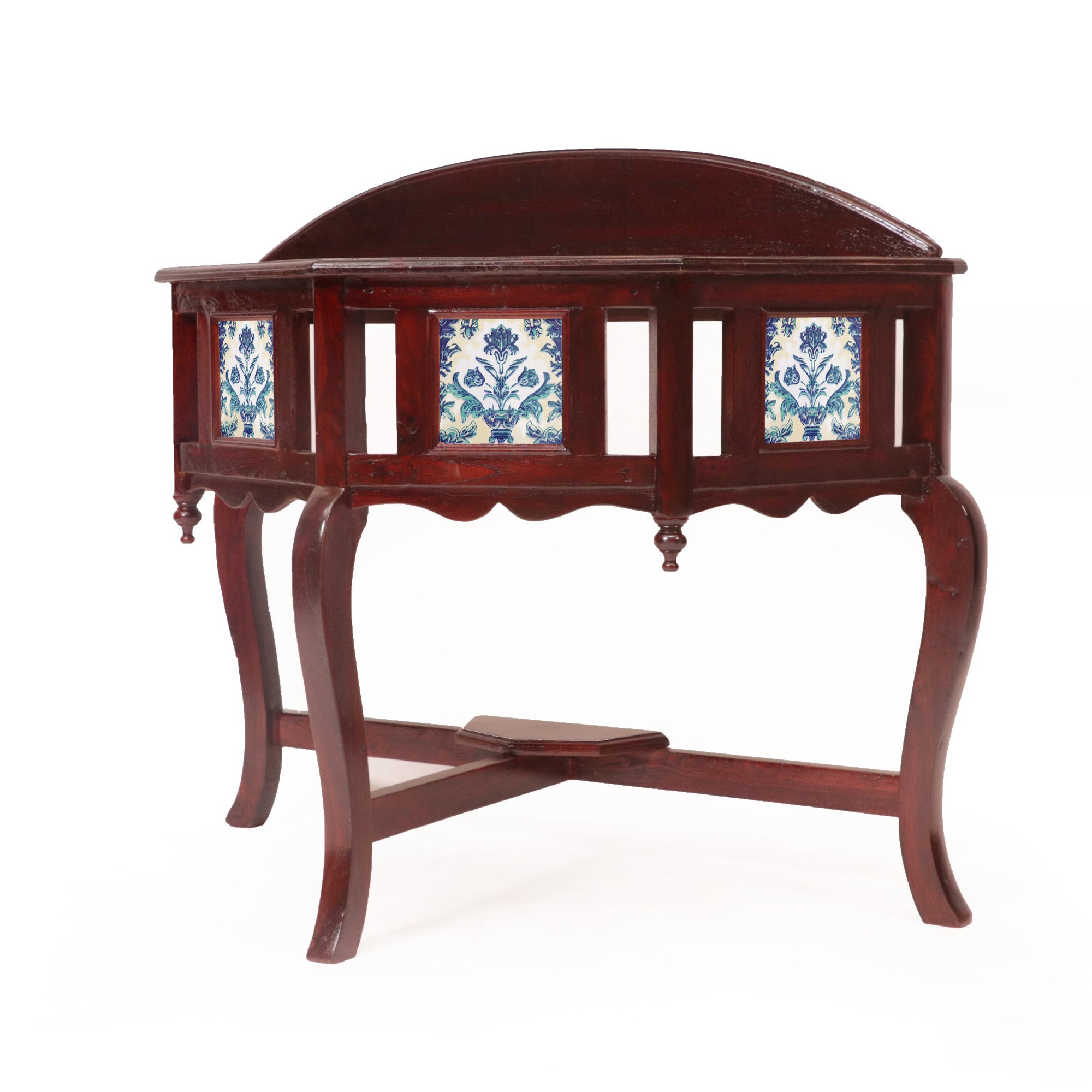 Traditional Classic Tiled Console Table Console Table