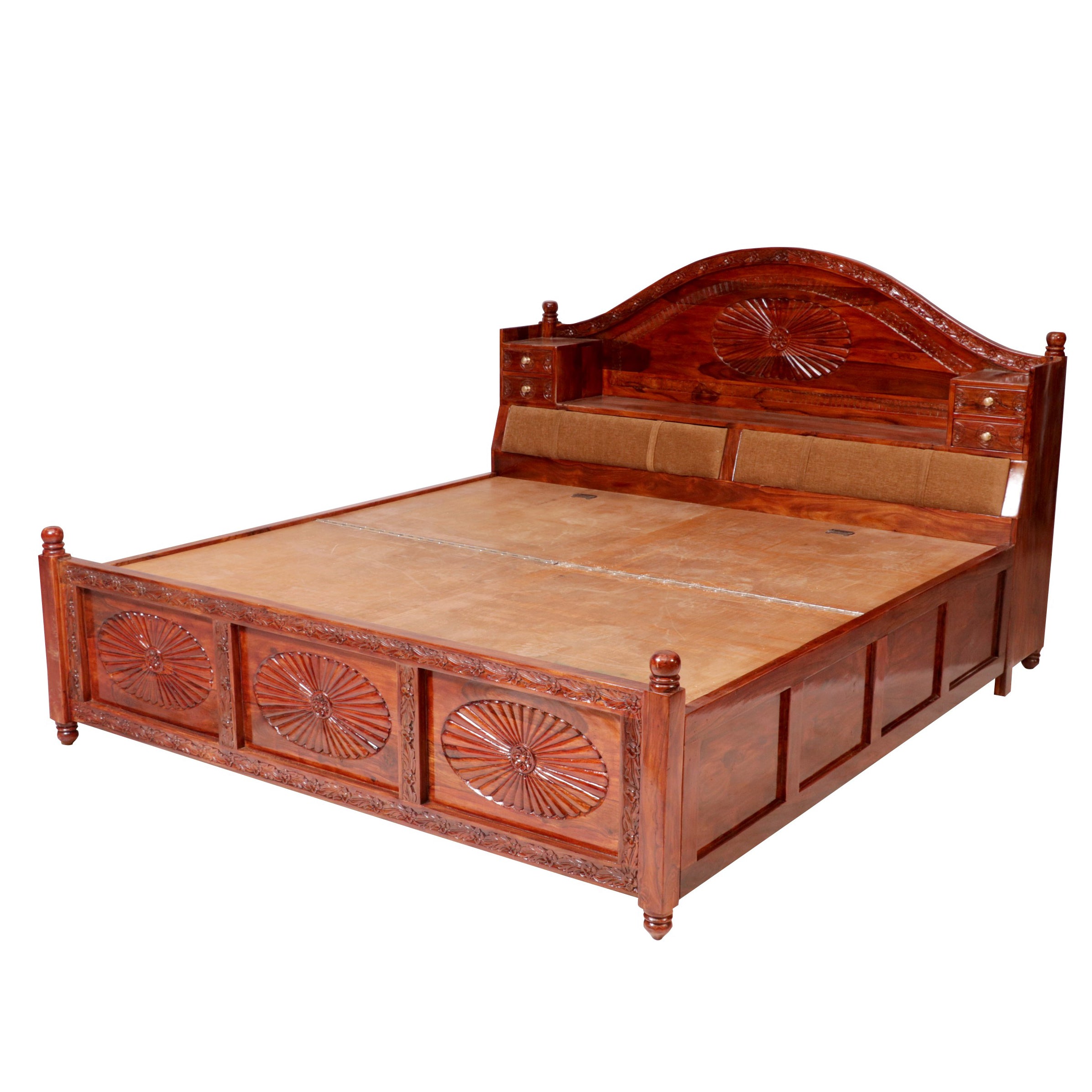 Red Honey Traditional Storage Bed Bed