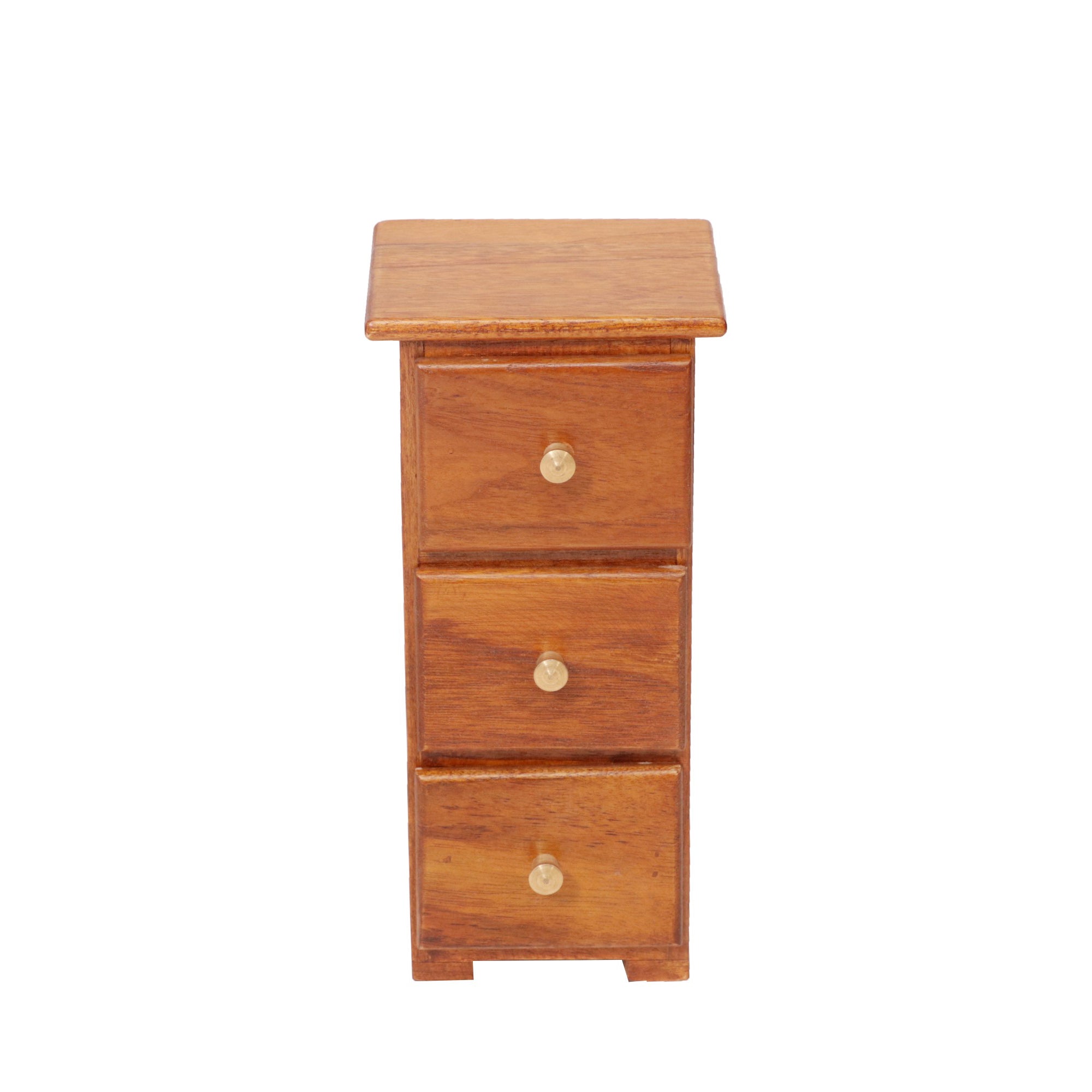 Wooden Miniature Outer Space 3 Drawer Chest Tower (The product is used as Desk organiser) (Natural Touch) Desk Organizer
