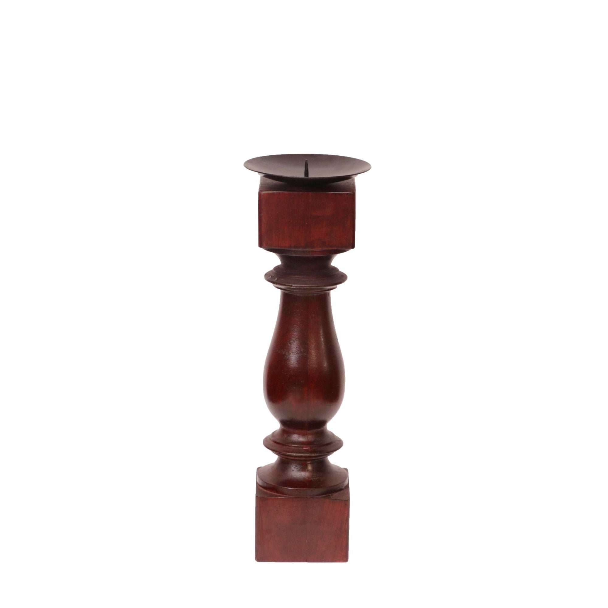 Wooden Pillar Style Candle Holder Candle Holder
