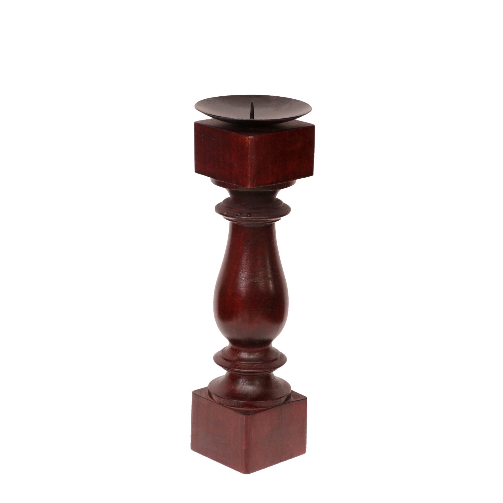 Wooden Pillar Style Candle Holder Candle Holder