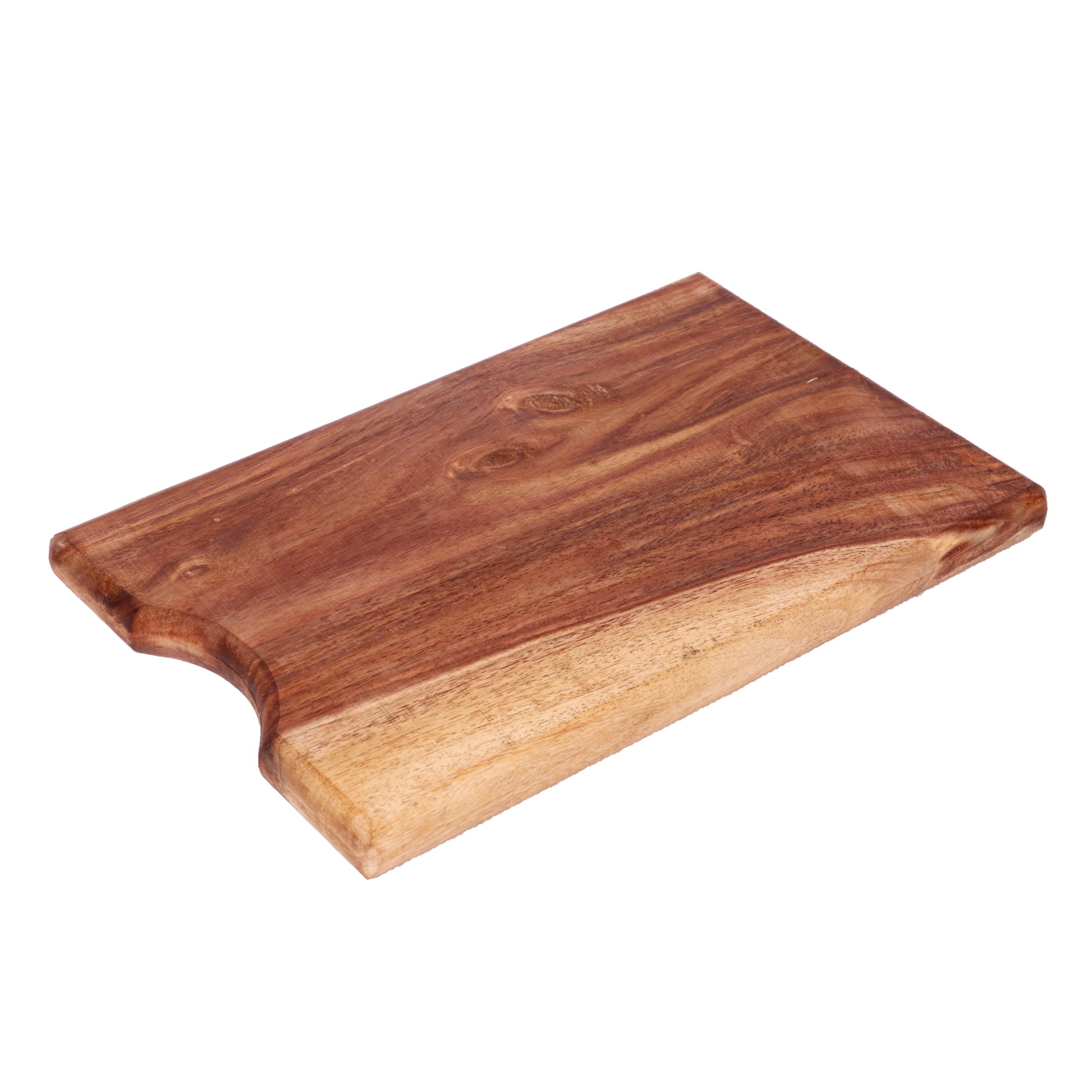 (Single wood) Curved Top Chopping Board Cutting Board
