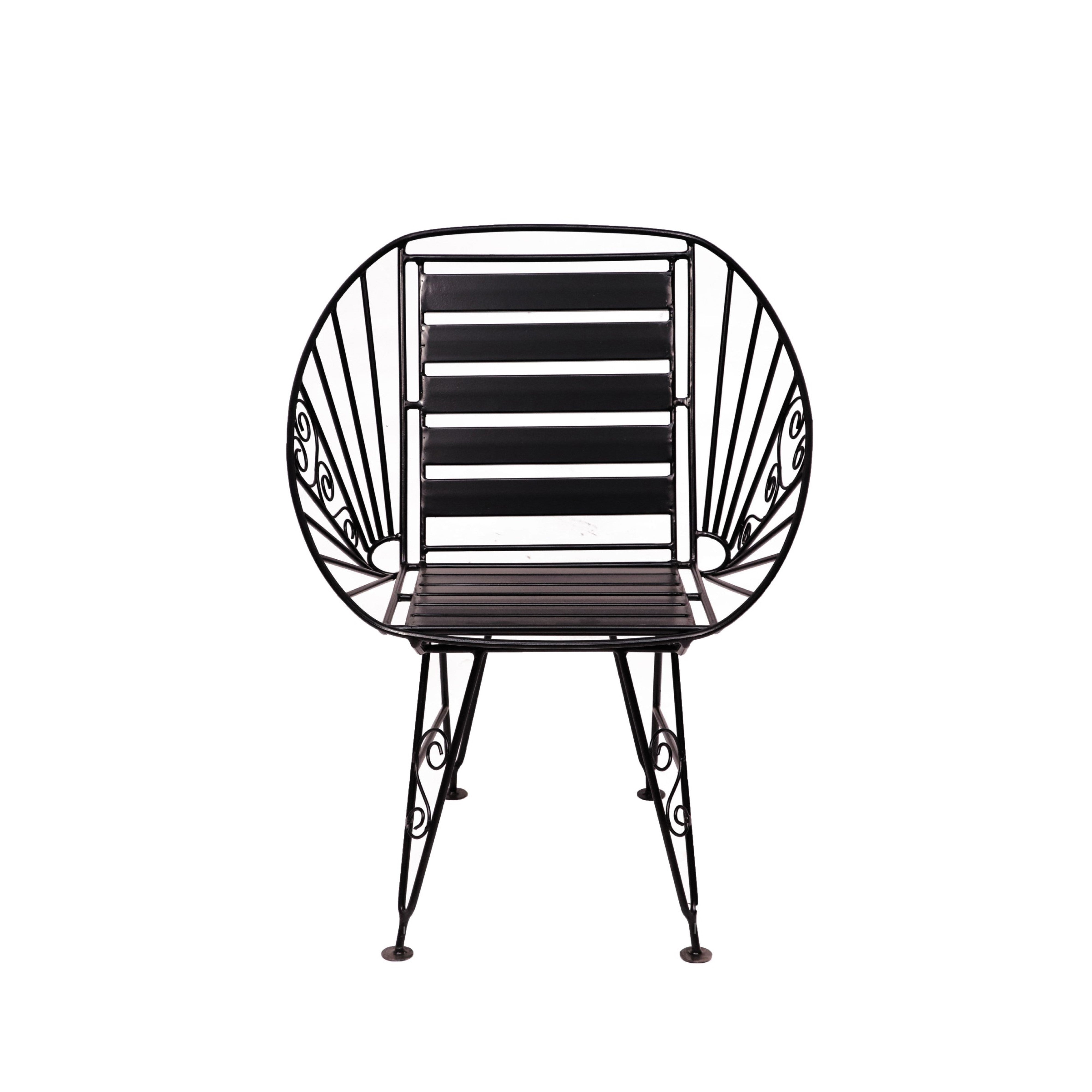 Metallic Arm GARDEN CHAIR Arm Chair