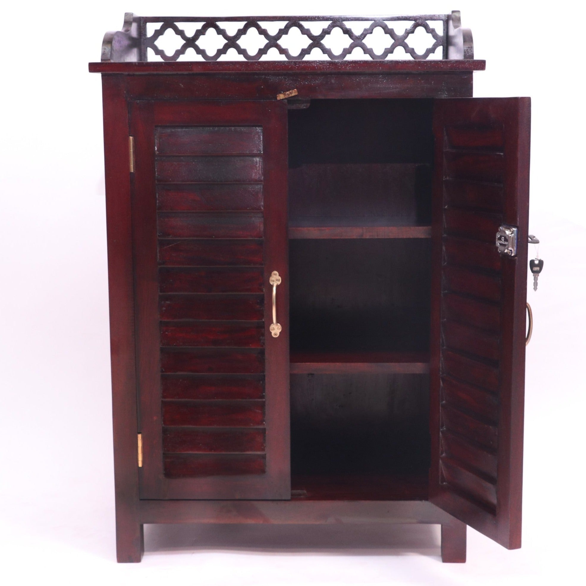 Shuttered Solid wood Cabinet Cupboard