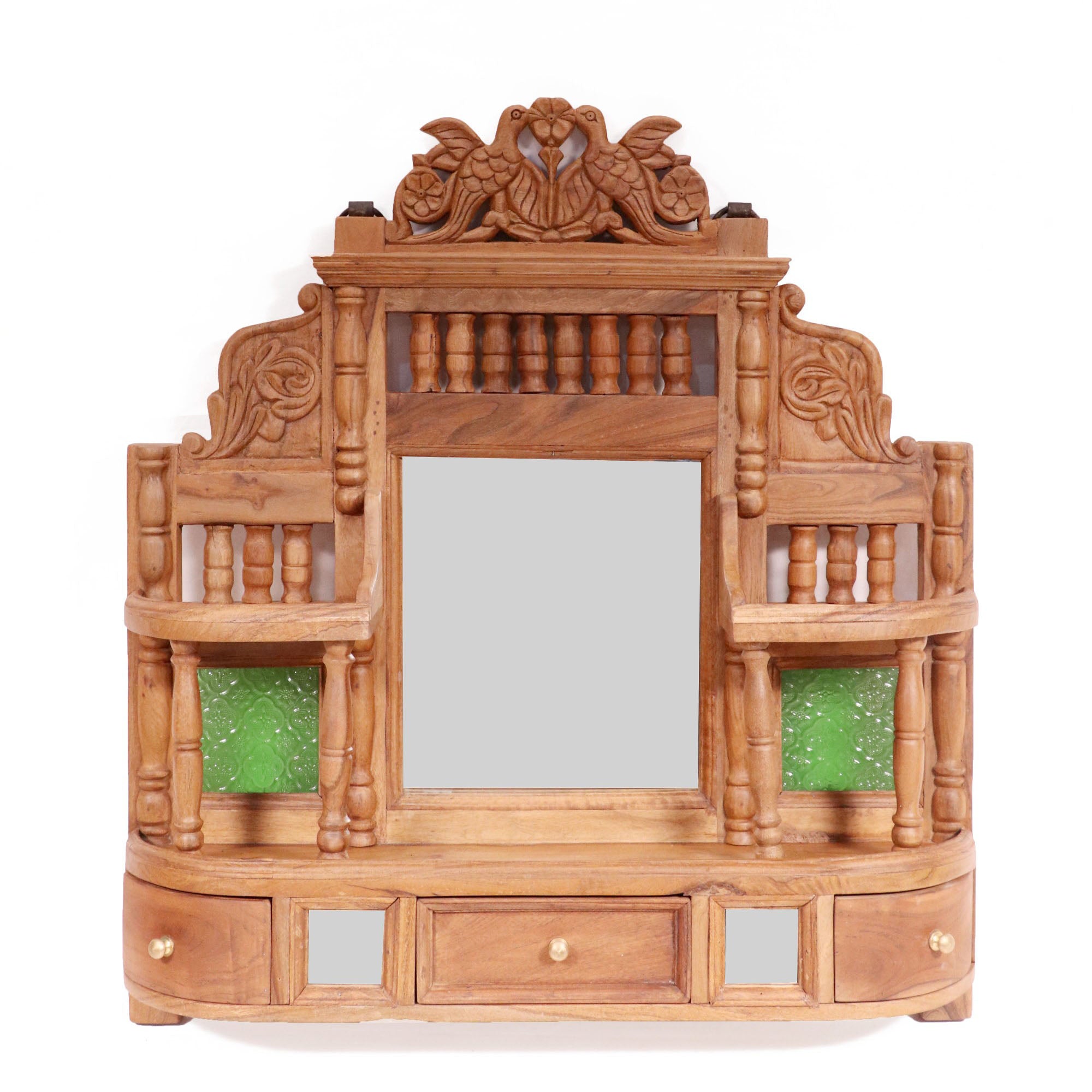 Carved Wooden Multipurpose Classic Mirror Mirror