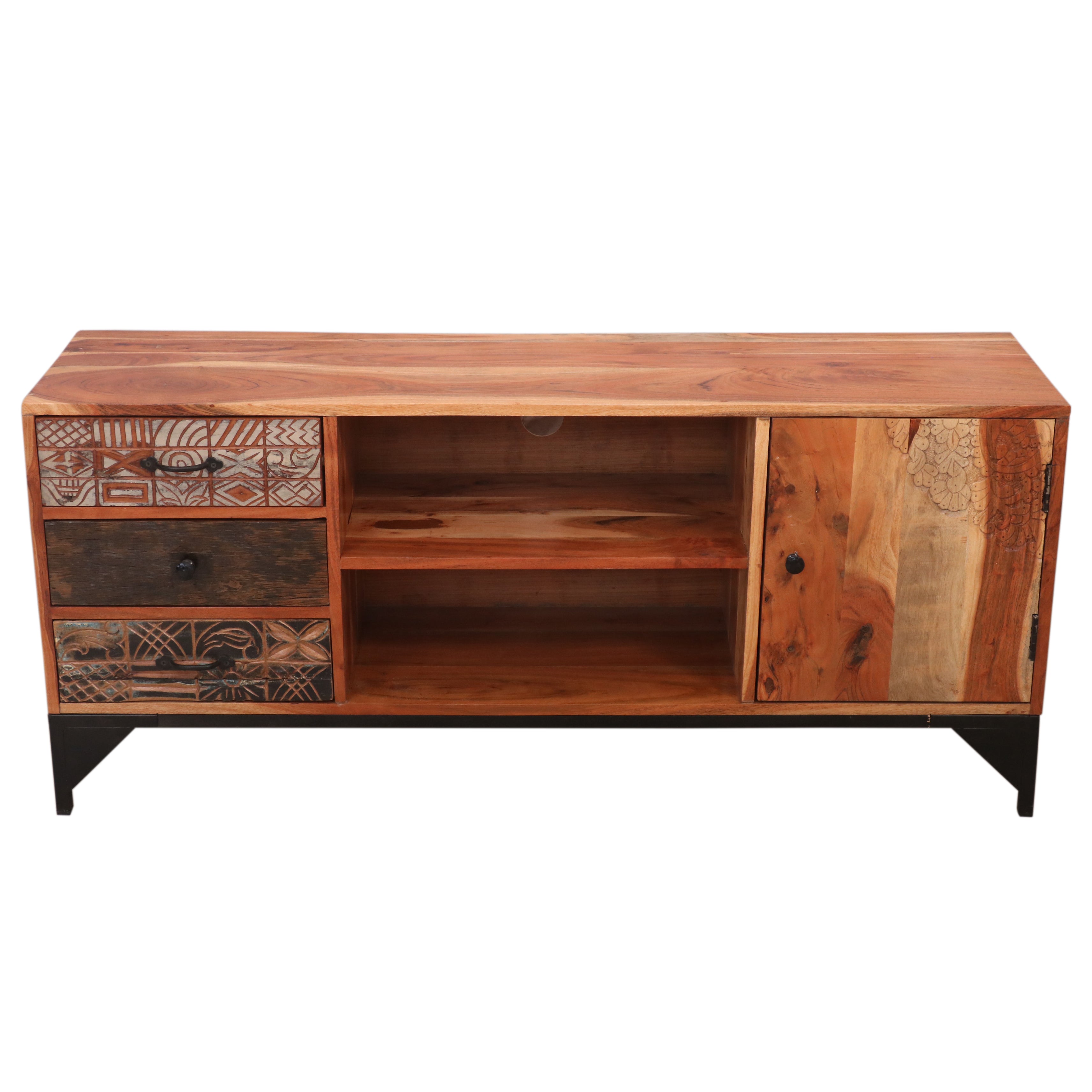 Antique Old Vintage Finish Multispace Wooden Handmade TV Stand Tv stand
