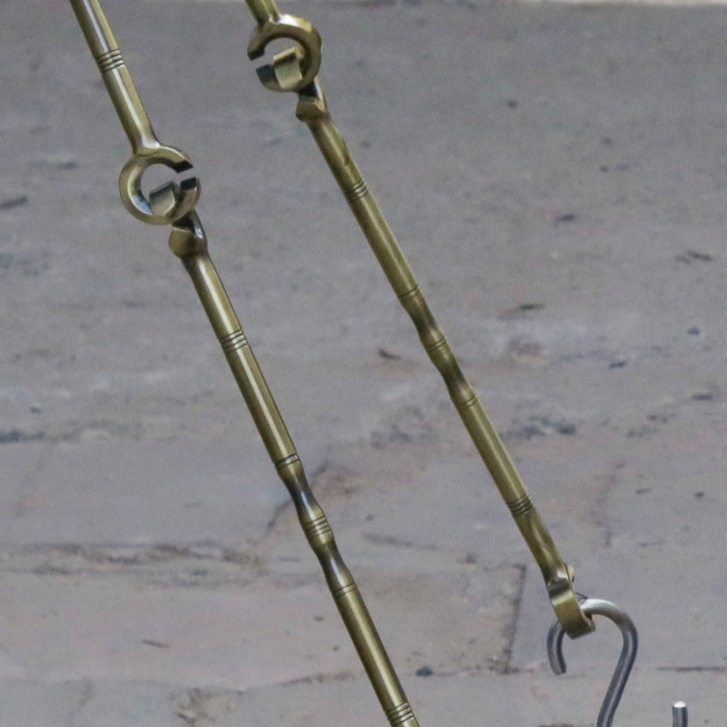 (6ft x 4pc) Classic Metallic Brass Antique Chain Chain