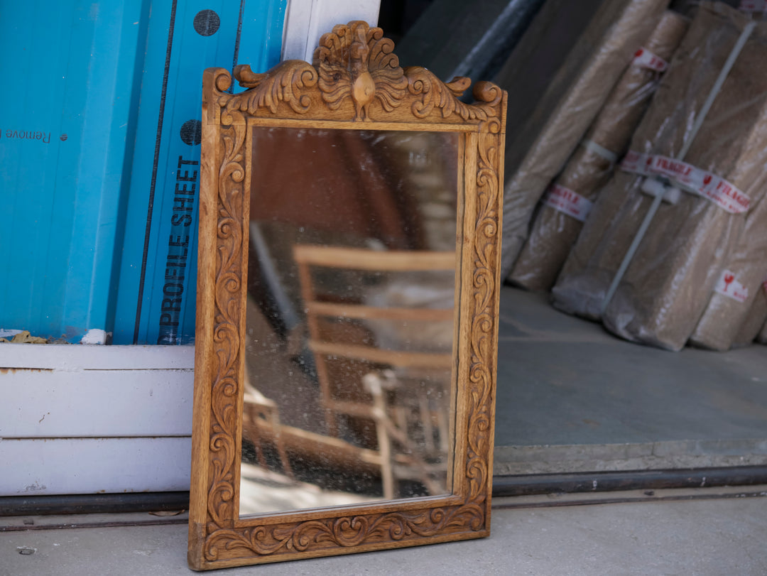 Light Polished Mirror Frame Mirror