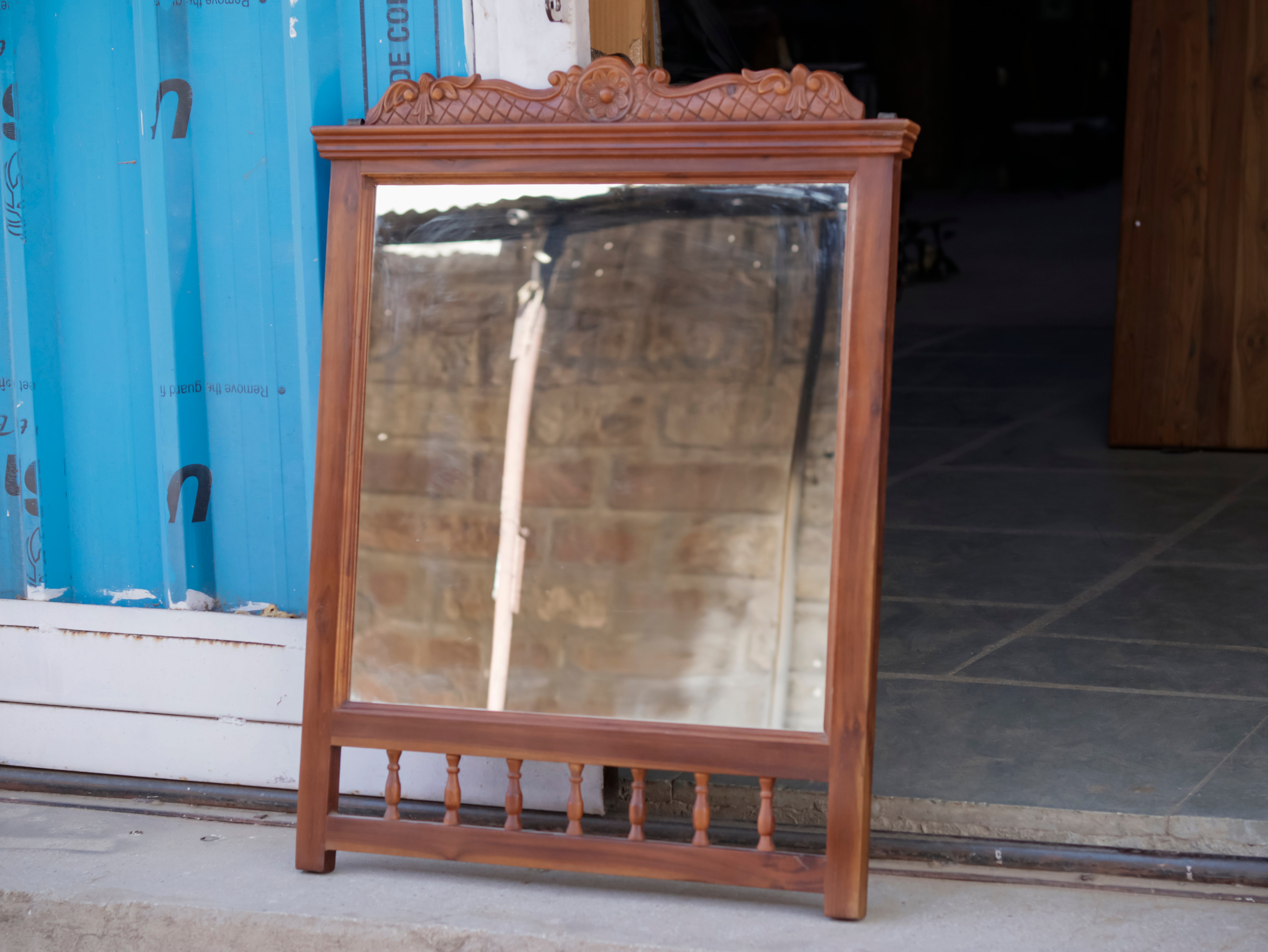 Victorian wooden Mirror Mirror