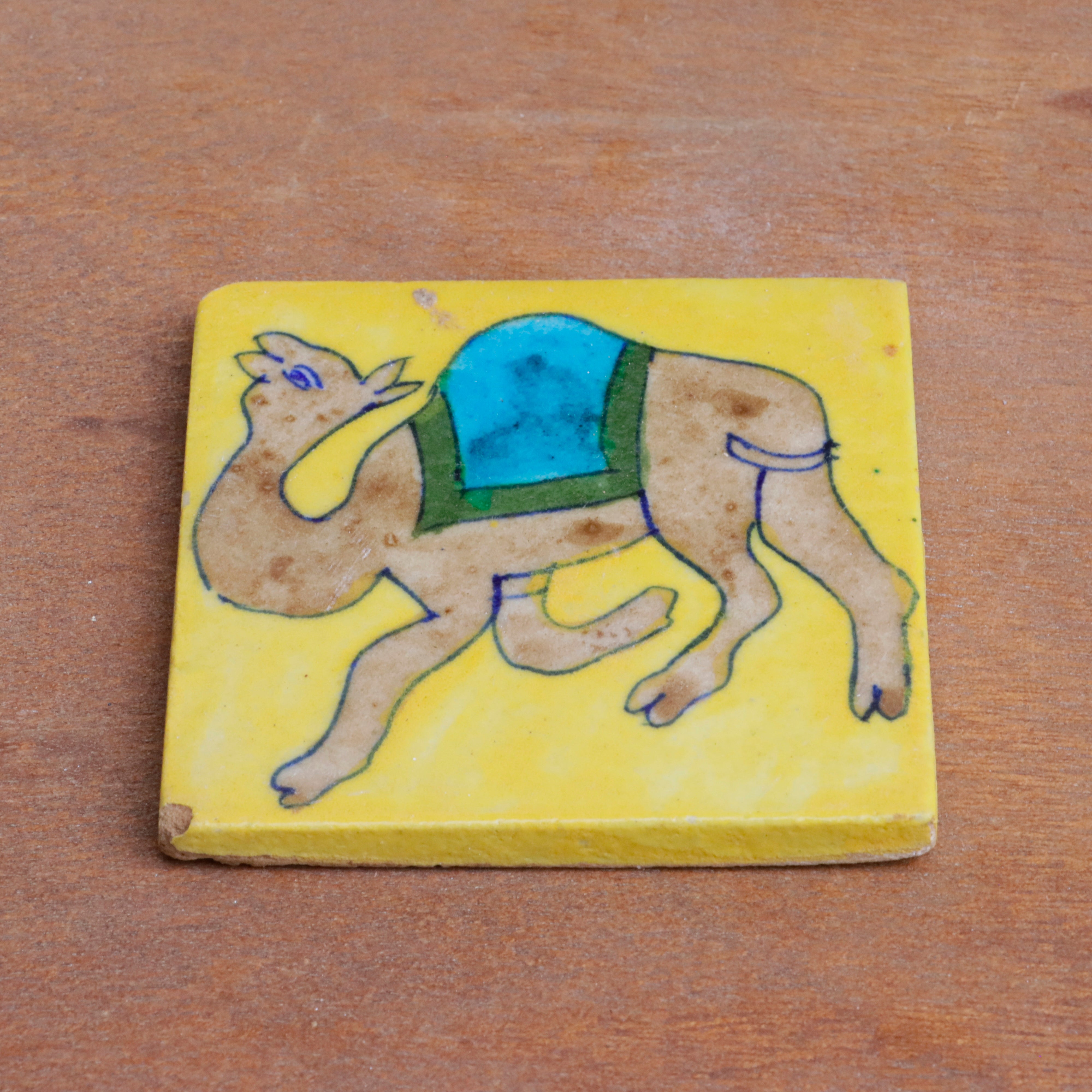 Classic Rich Dancing Camel Designed Square Ceramic Tile Ceramic Tile