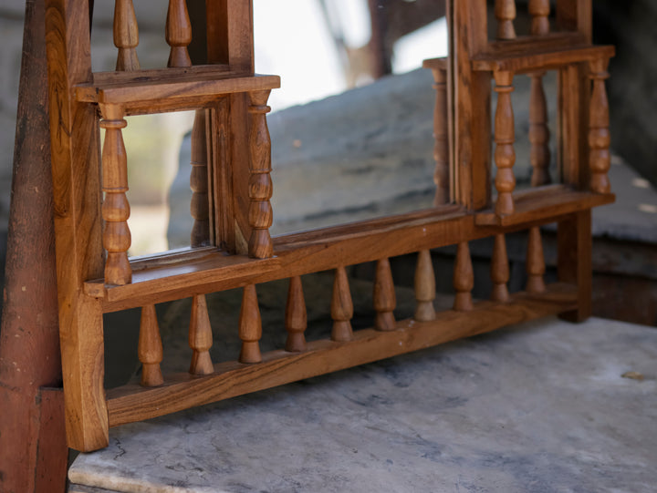 Simple Carved Mirror Mirror