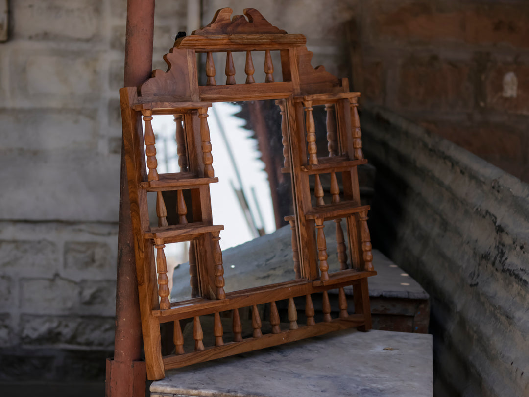 Simple Carved Mirror Mirror