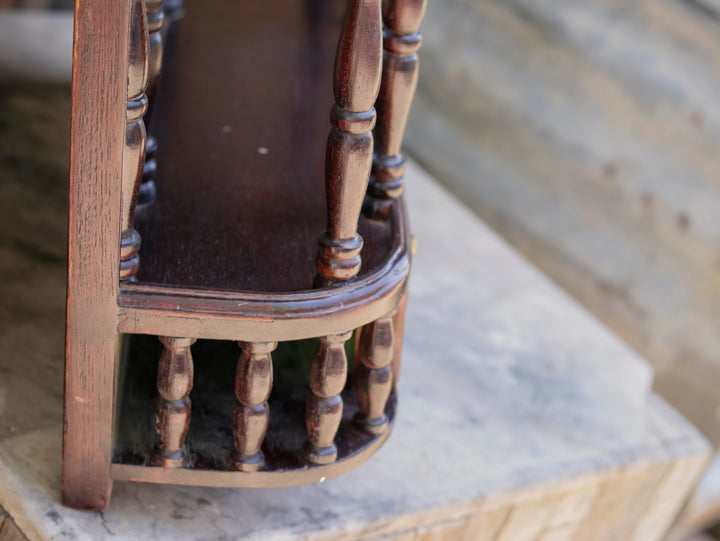 Intricate Carved Teak Wood Mirror Mirror