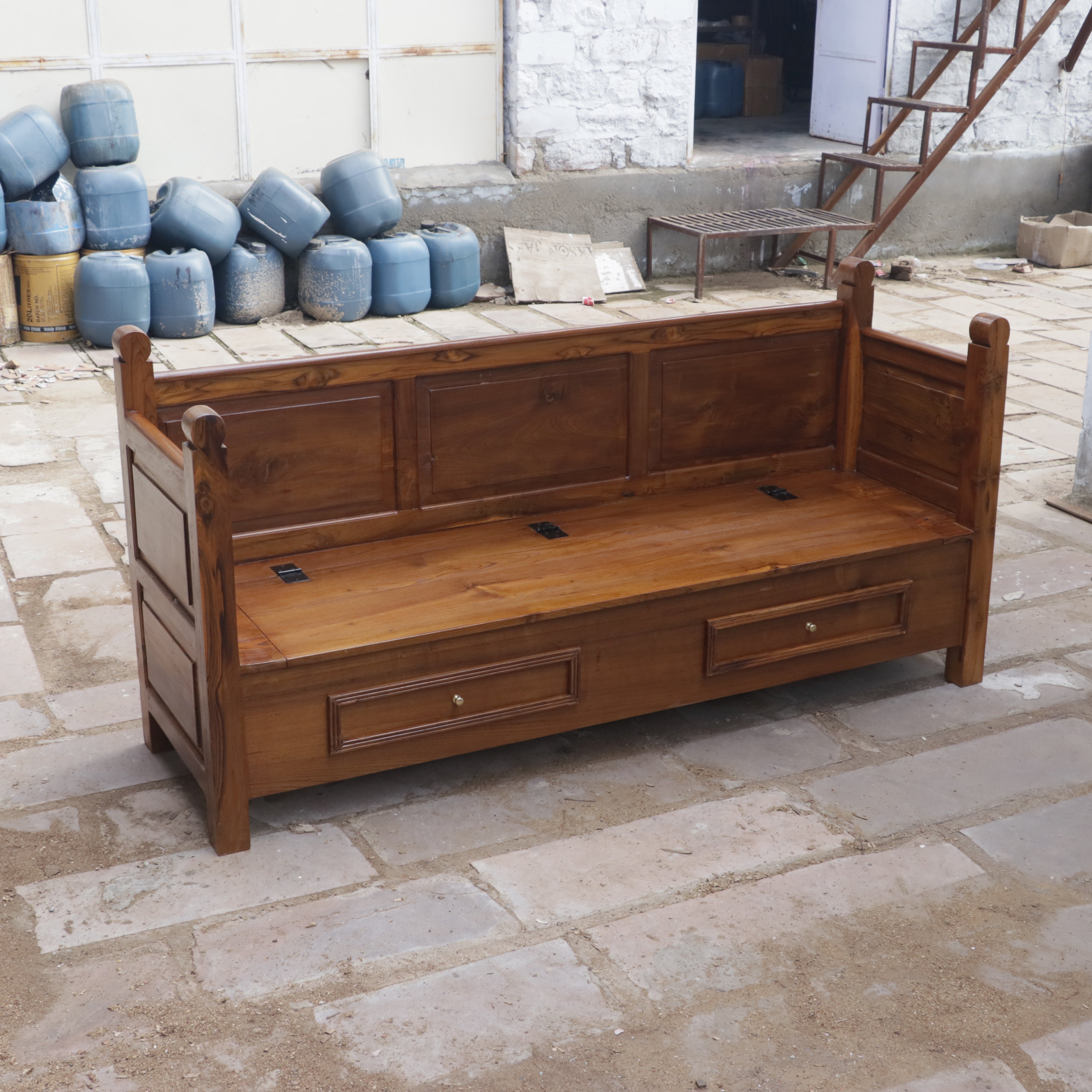Classical jodhpuri Day Bed Teak Wood Sofa Sofa