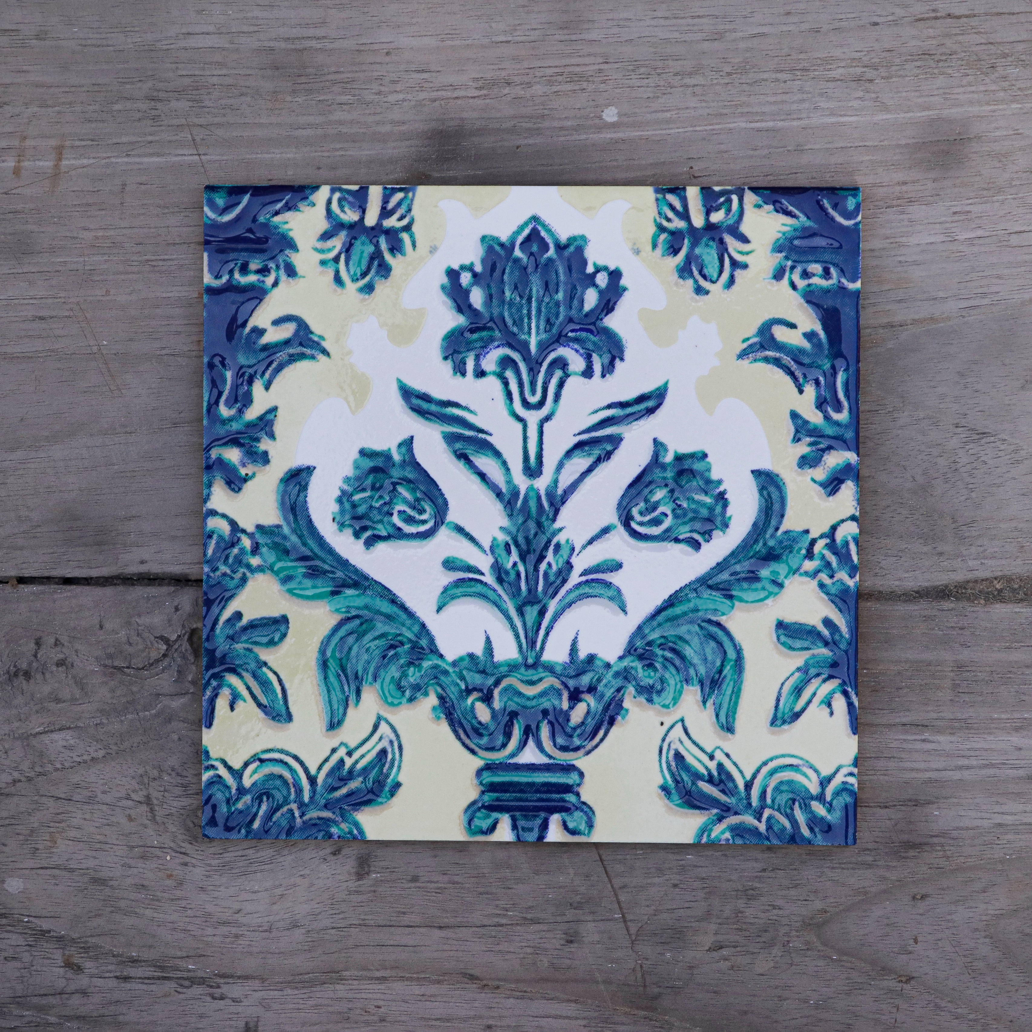 Unique Blueberry Flower Designed Ceramic Tile Ceramic Tile