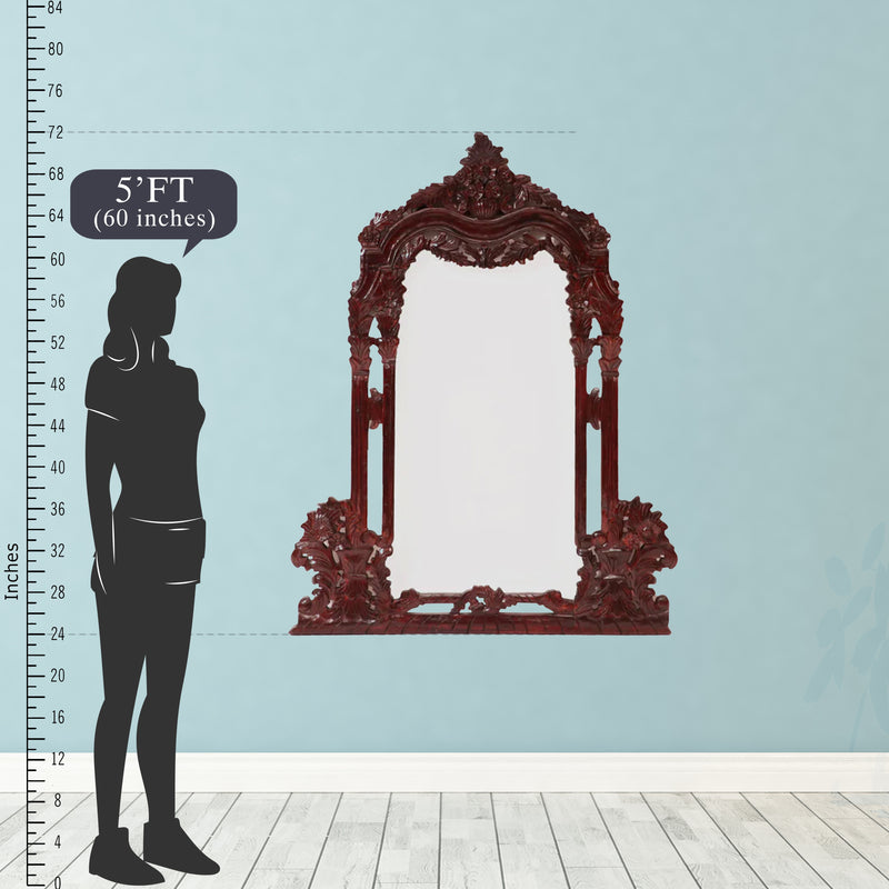 Majestic Minar Inspired Mirror Frame