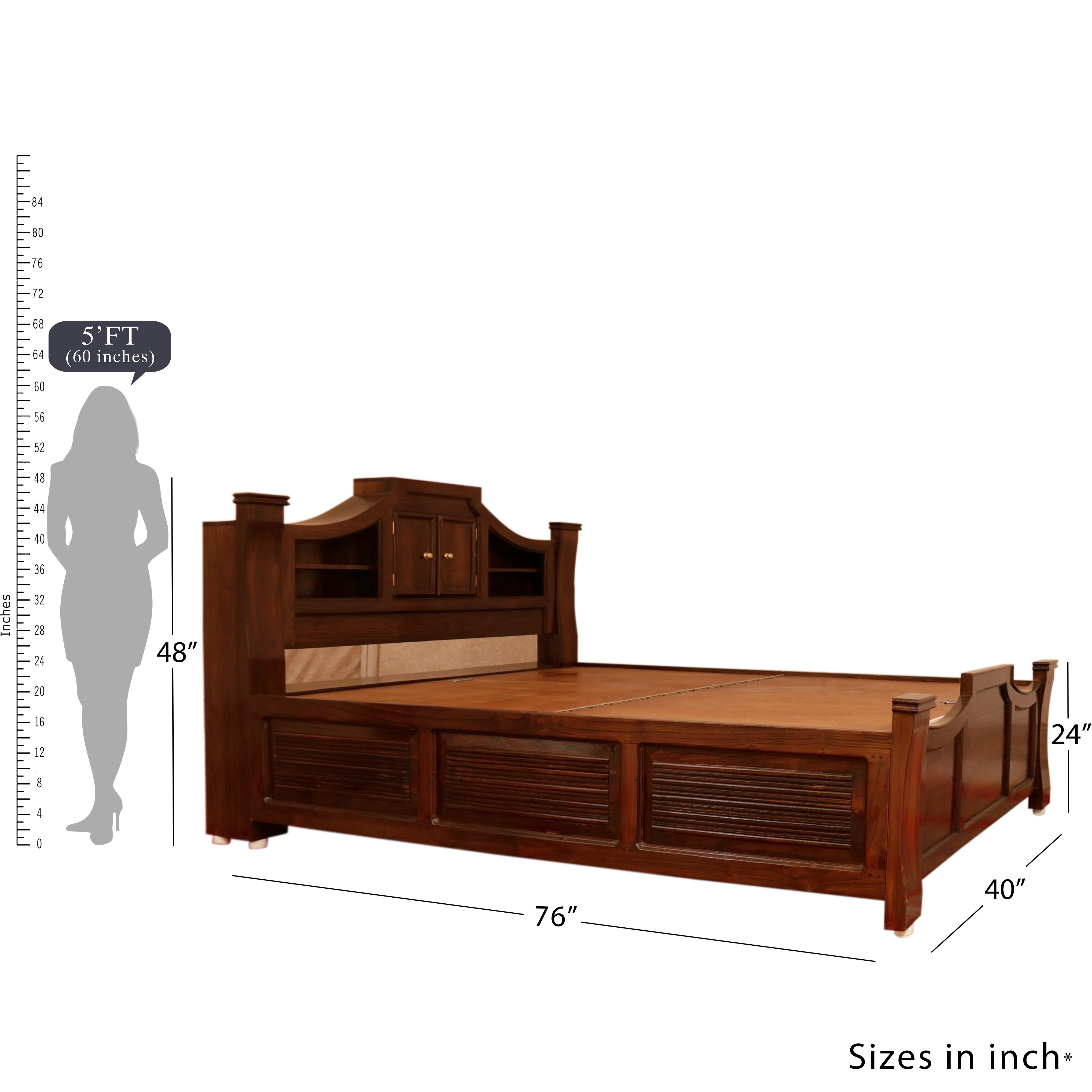 Royal Single Box Bed Bed