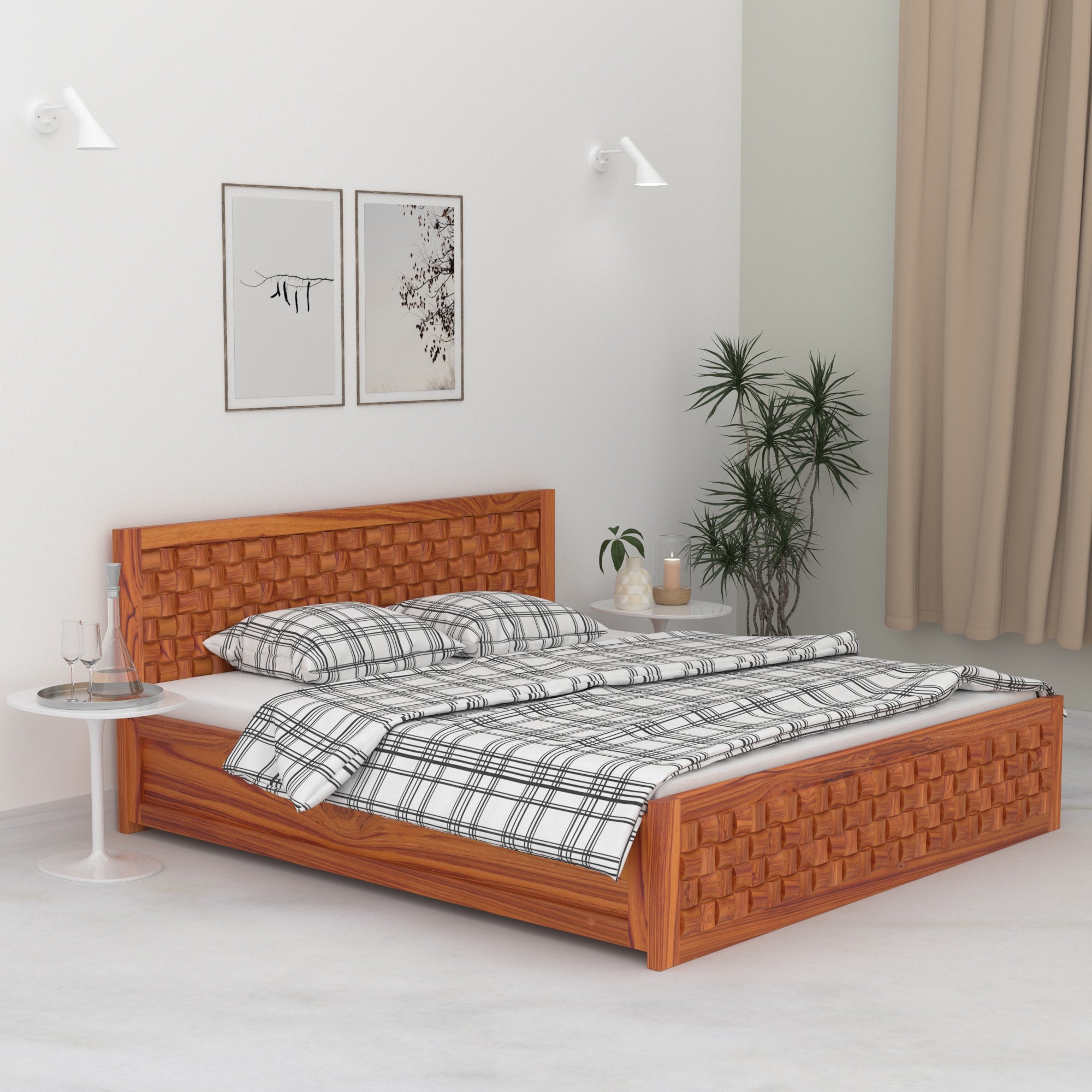 Wooden Regal designed Bed Bed