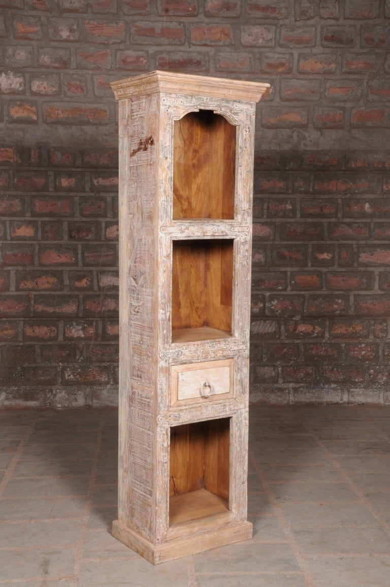 Heritage Eternal Height Decent Handmade Reclaimed Wooden Book Case for Home Book Rack