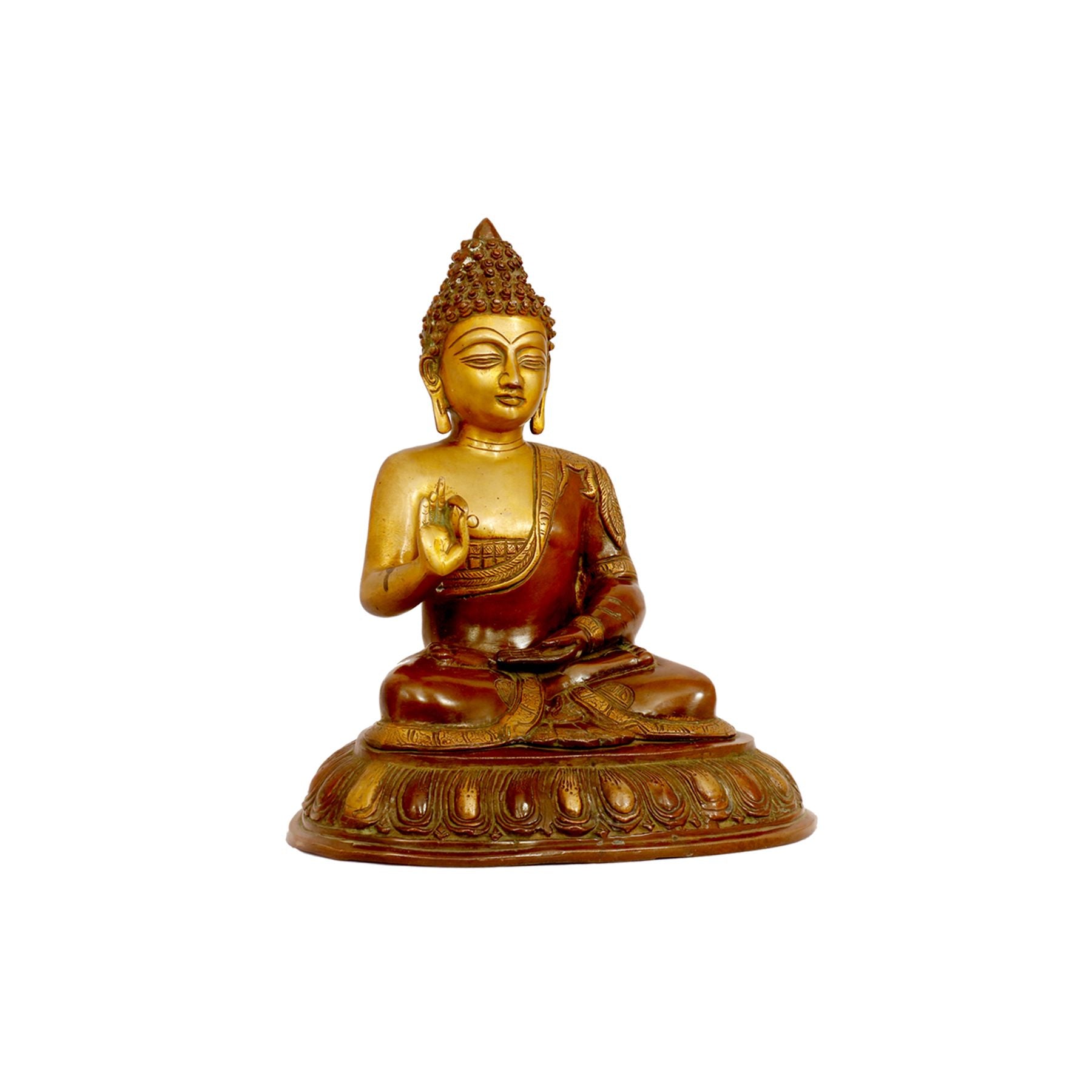 Antique Full-Body Buddha Statue Traditional Décor