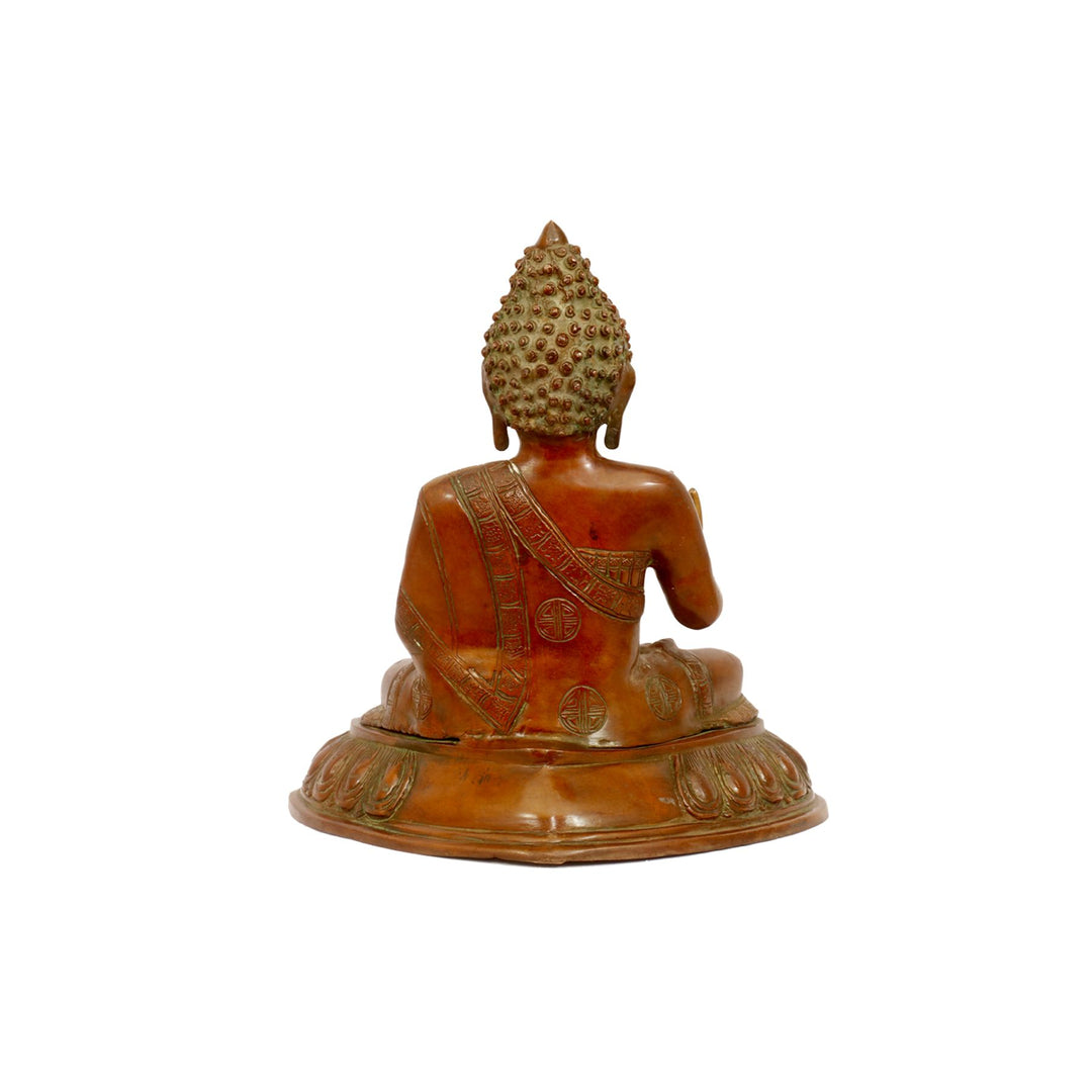 Antique Full-Body Buddha Statue Traditional Décor