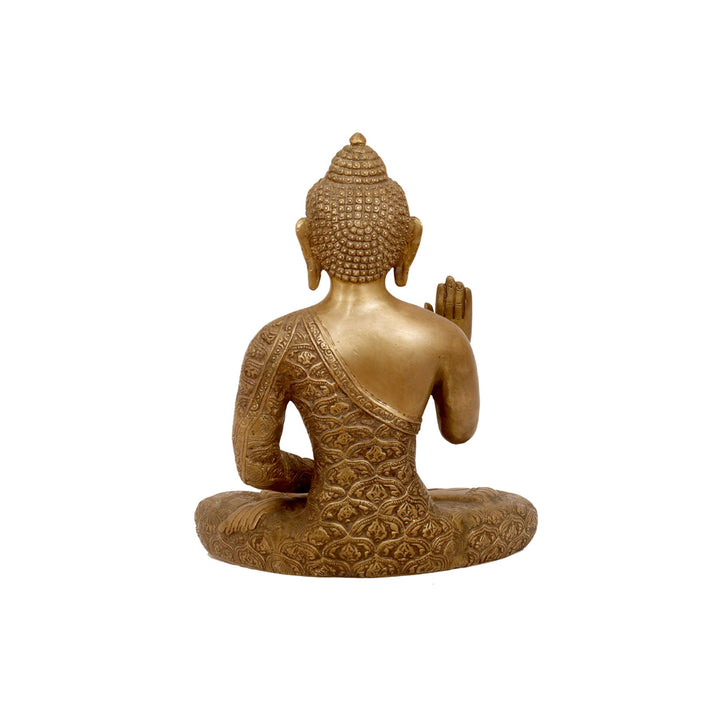 Antique Full-Body Buddha Statue Traditional Décor