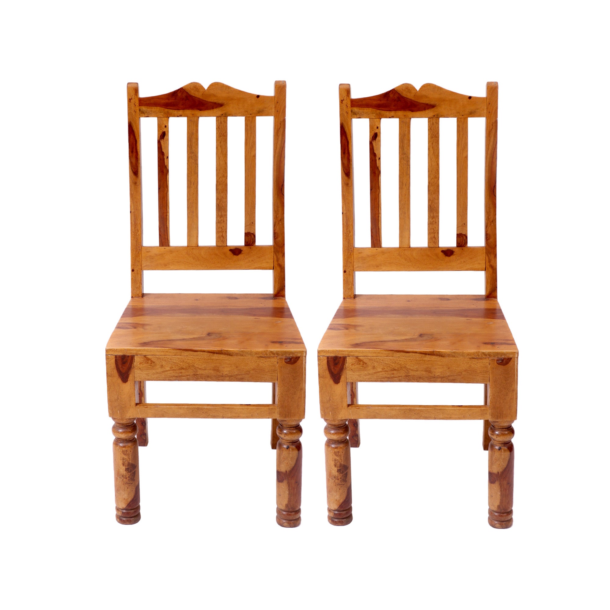 (Set of 2) Dual Tone Design Sheesham Dining Chair Dining Chair