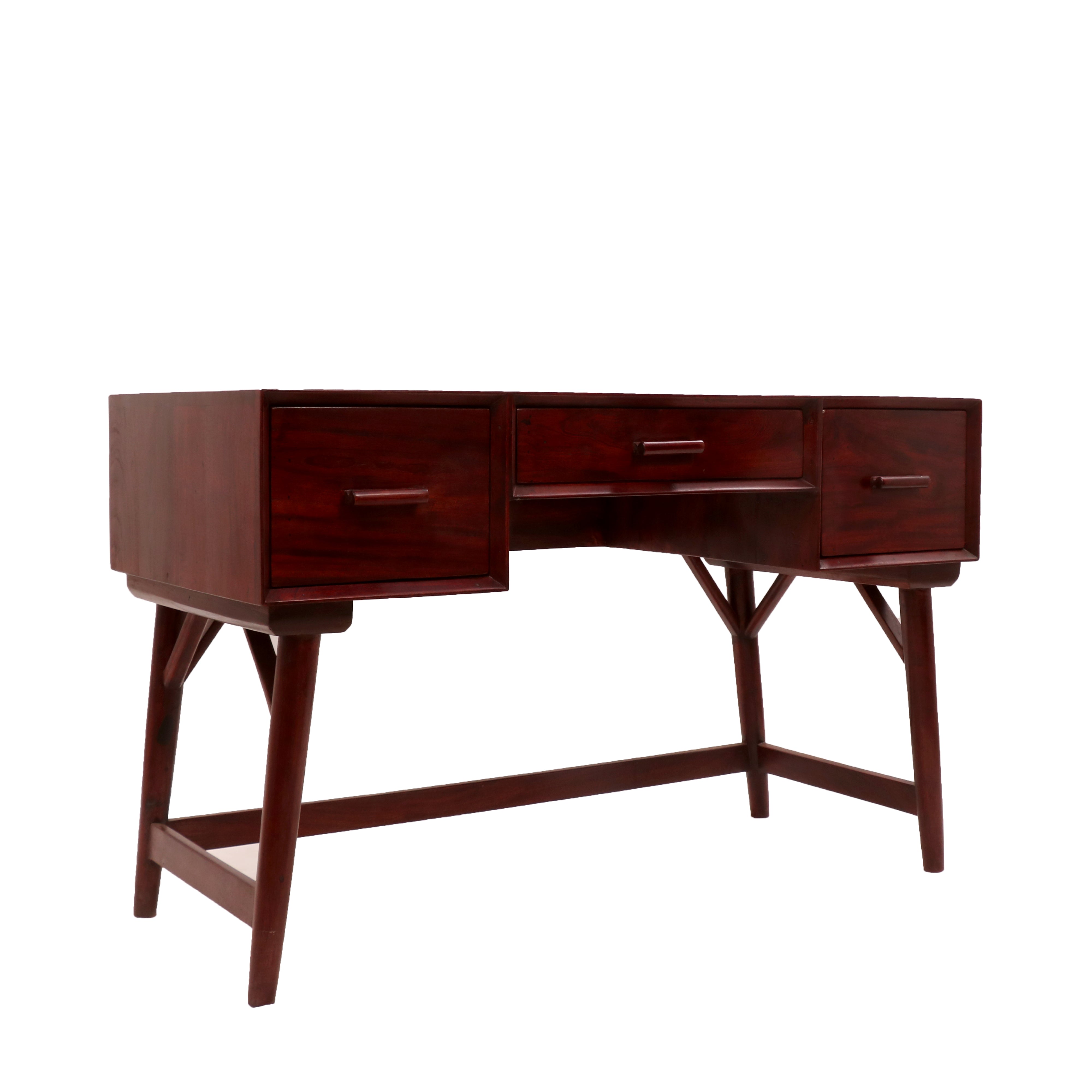 Rustic Heritage Wooden Desk Study Table