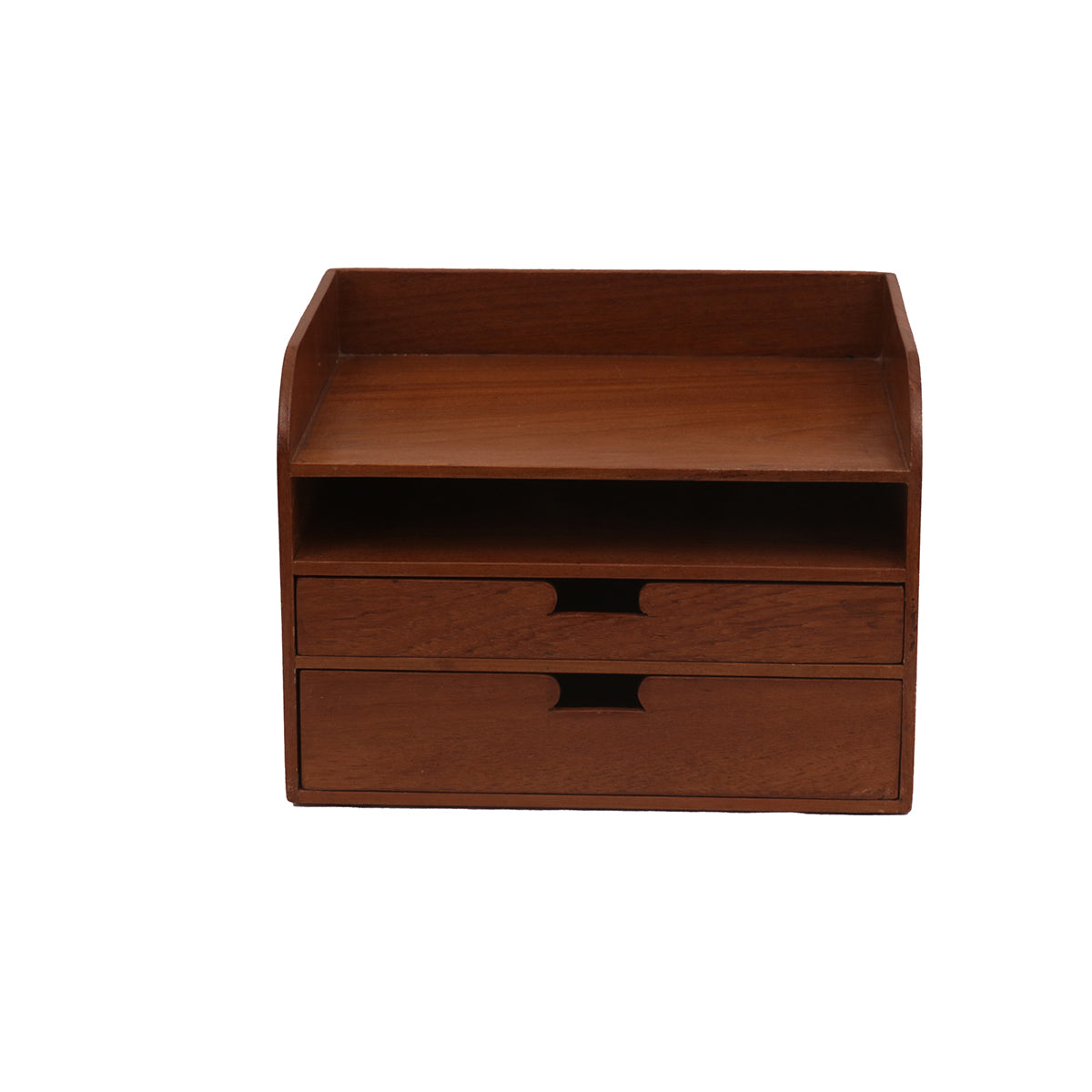 Wooden Office Desk Organizer (Natural Tone) Desk Organizer