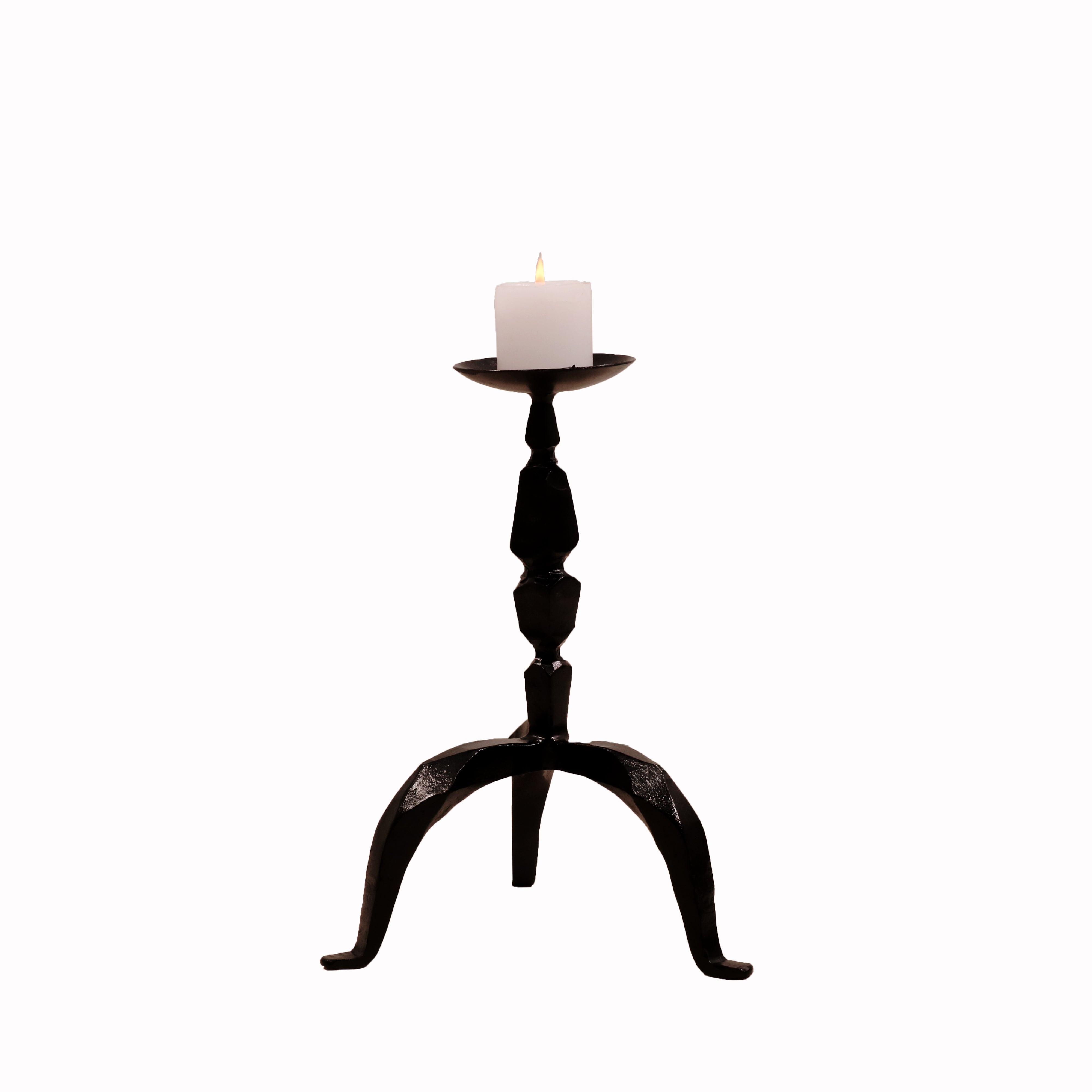 Carved Three Legged Candle Holder Candle Holder
