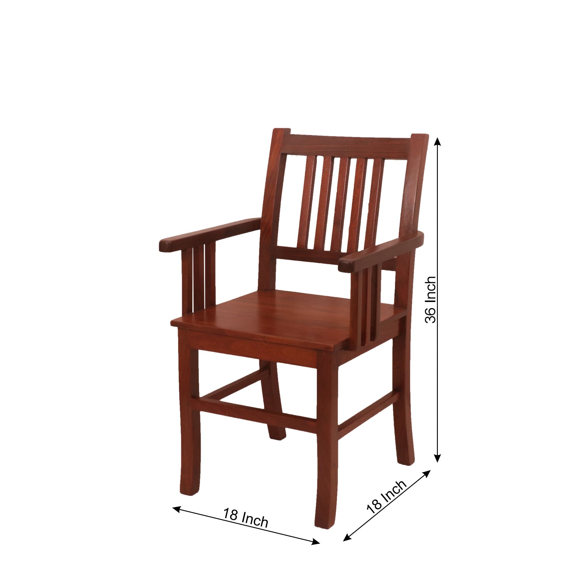 Sturdy chair with arms sale