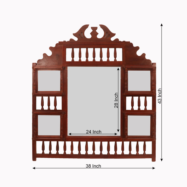 Simple Carved Mirror Mirror