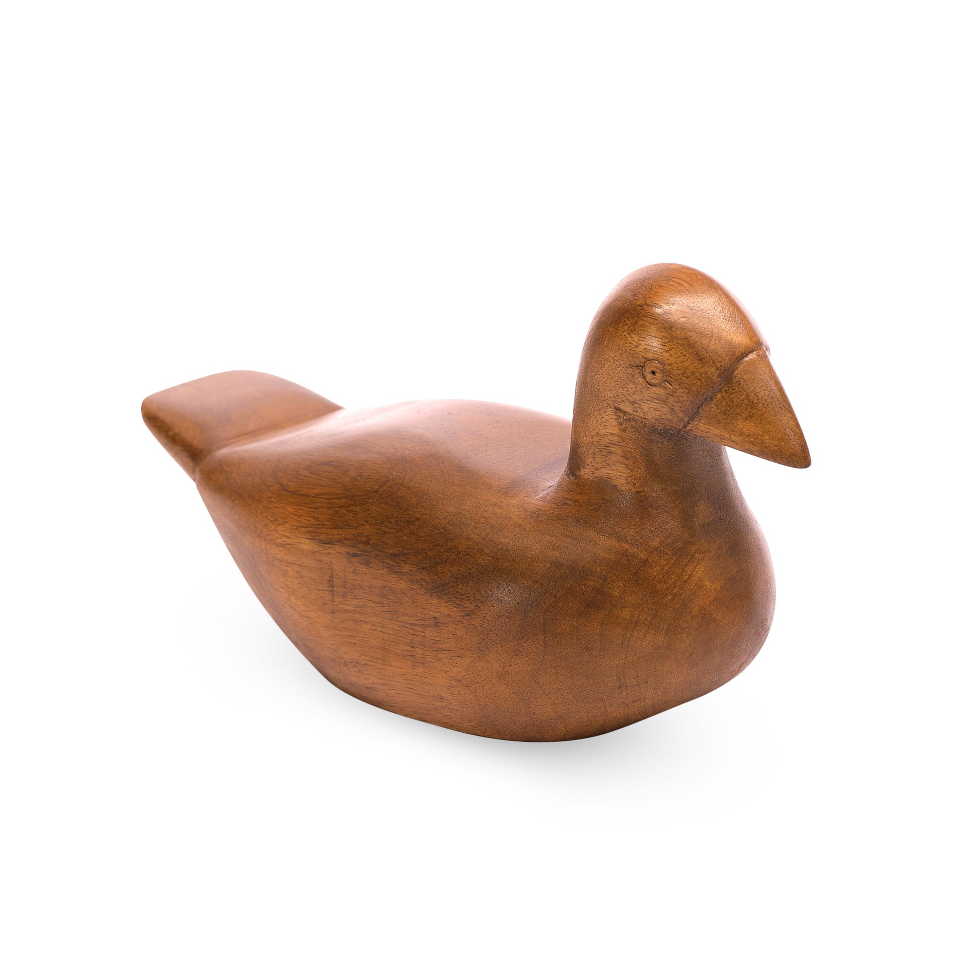 Natural Wooden Bird Animal Figurine
