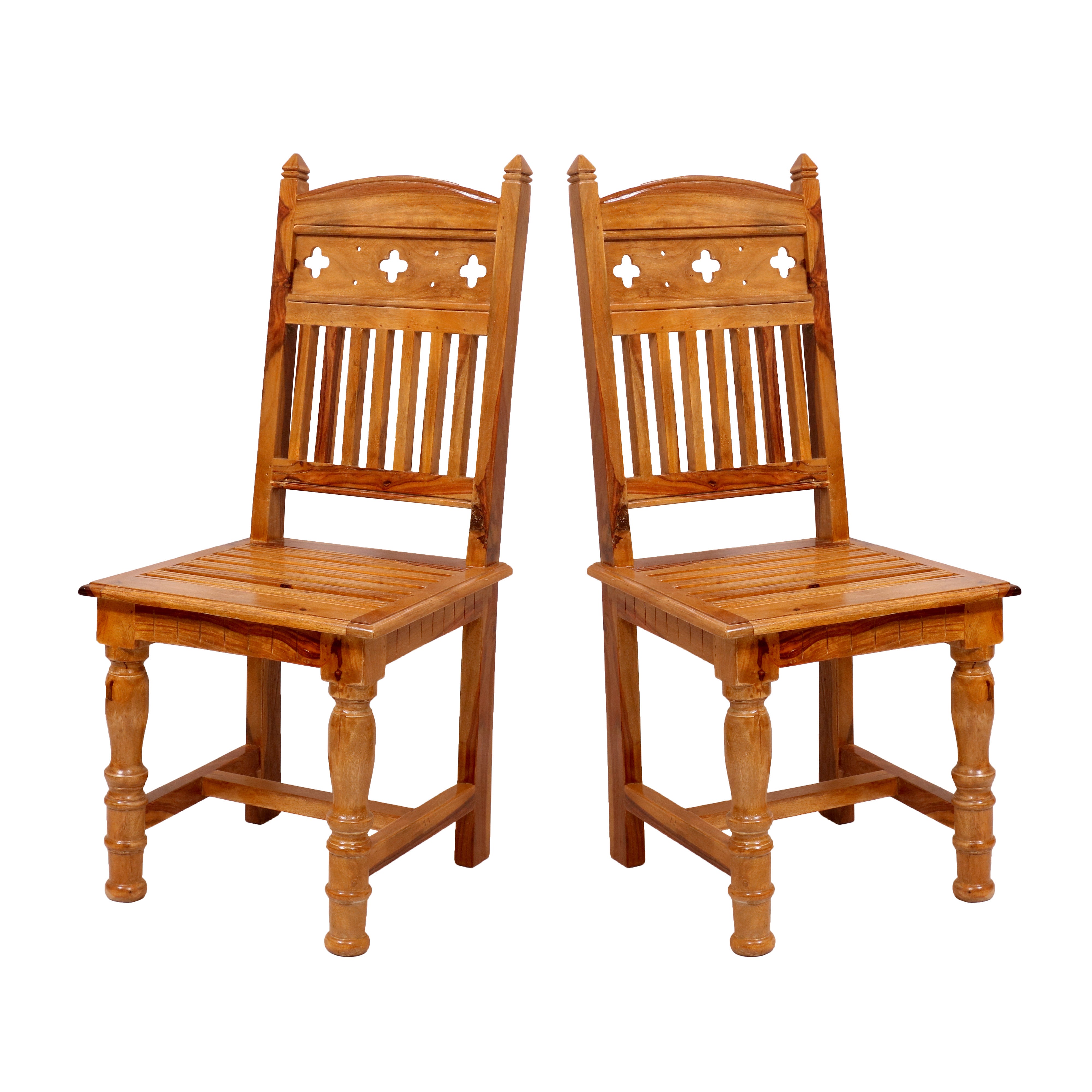 Wooden dinette store chairs