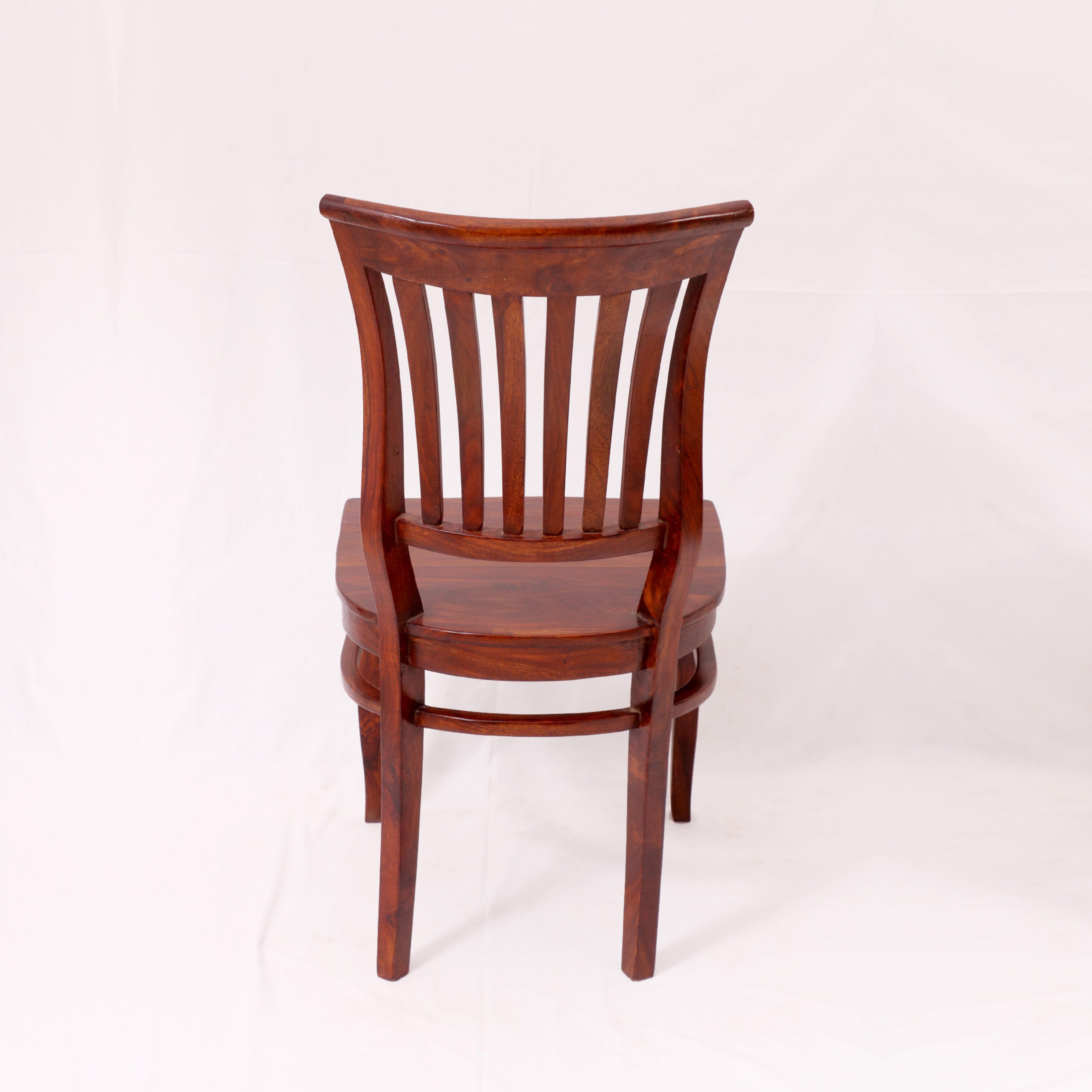 (Set of 2) Curvy Back Chair Dining Chair
