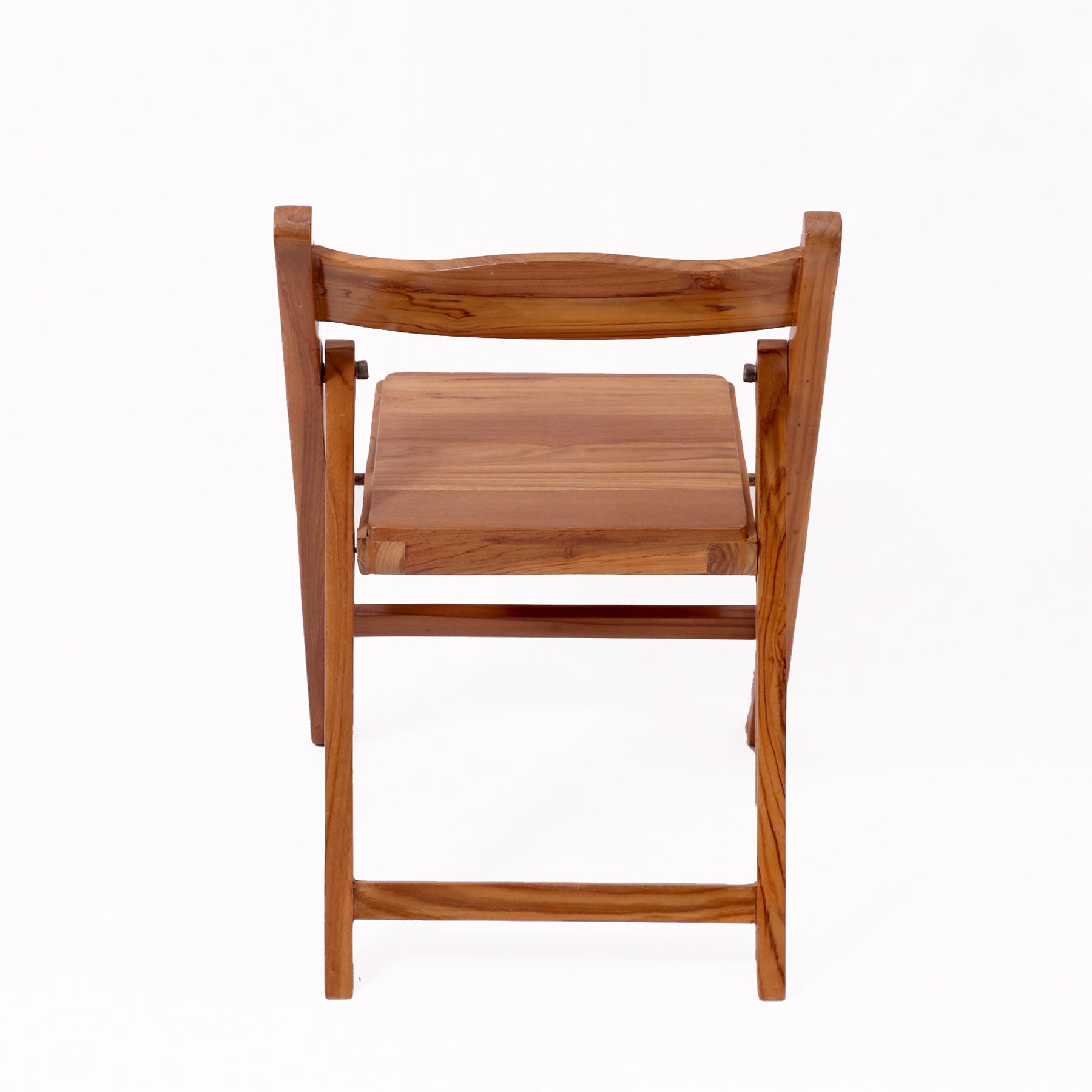 Teak Wood Foldable Kids Chair Folding Chair
