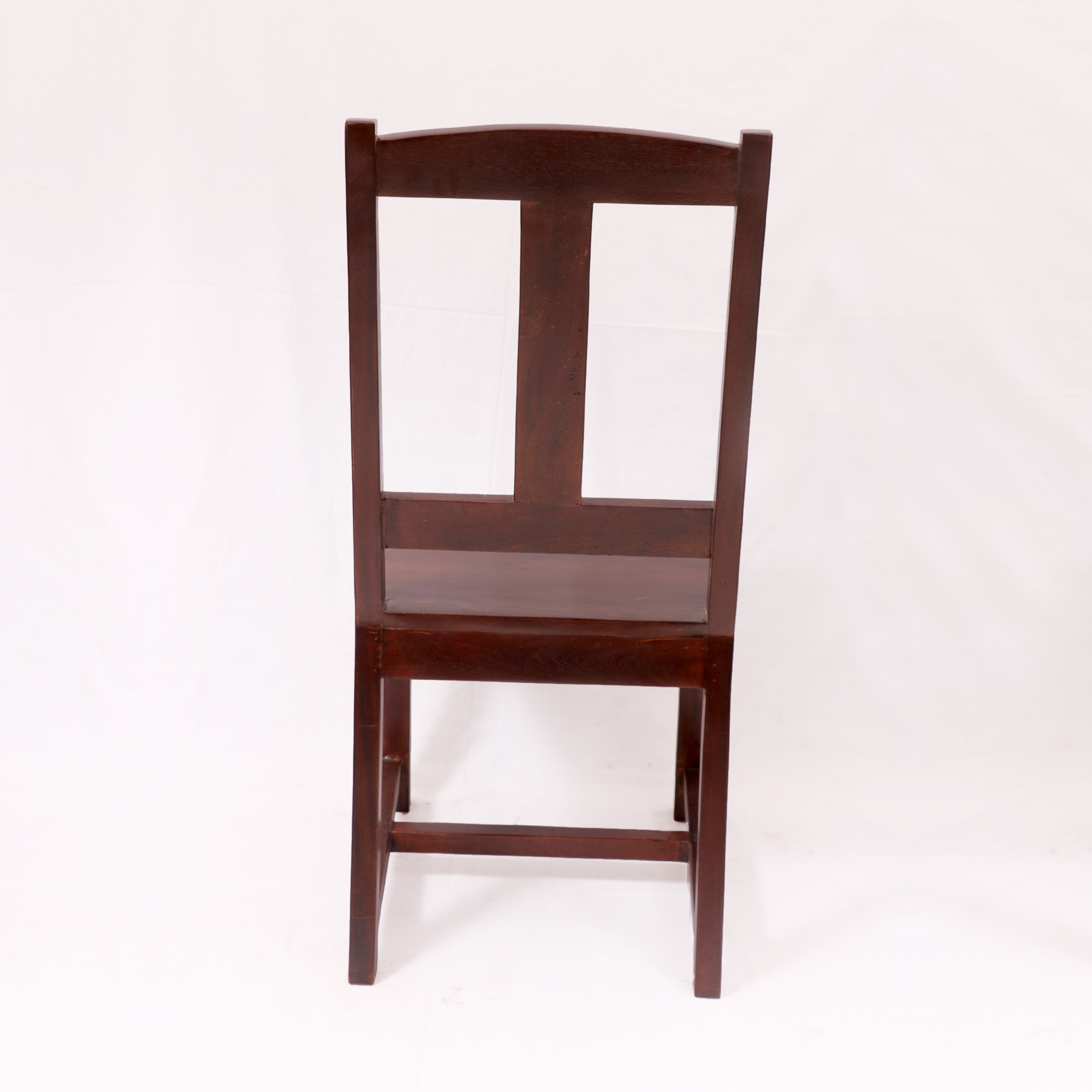 (Set of 2) Natural Tone Simple Country Wood Chair Dining Chair