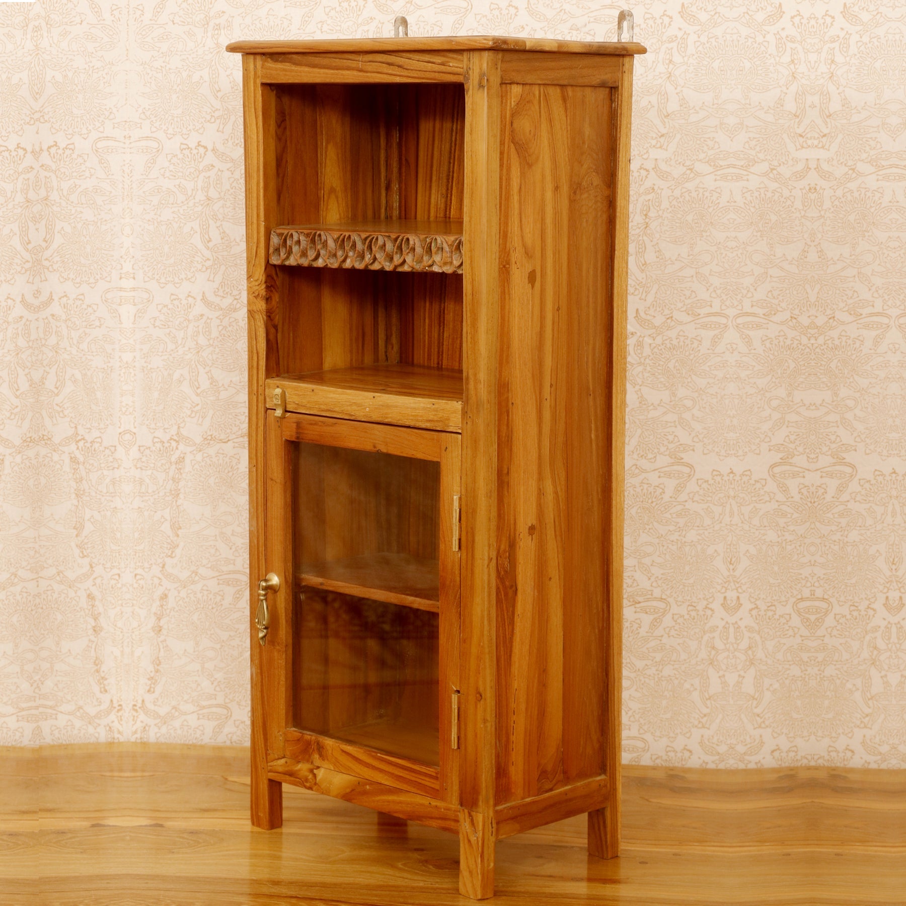 Teak wood compact Kitchen Cabinet Wall Cabinet