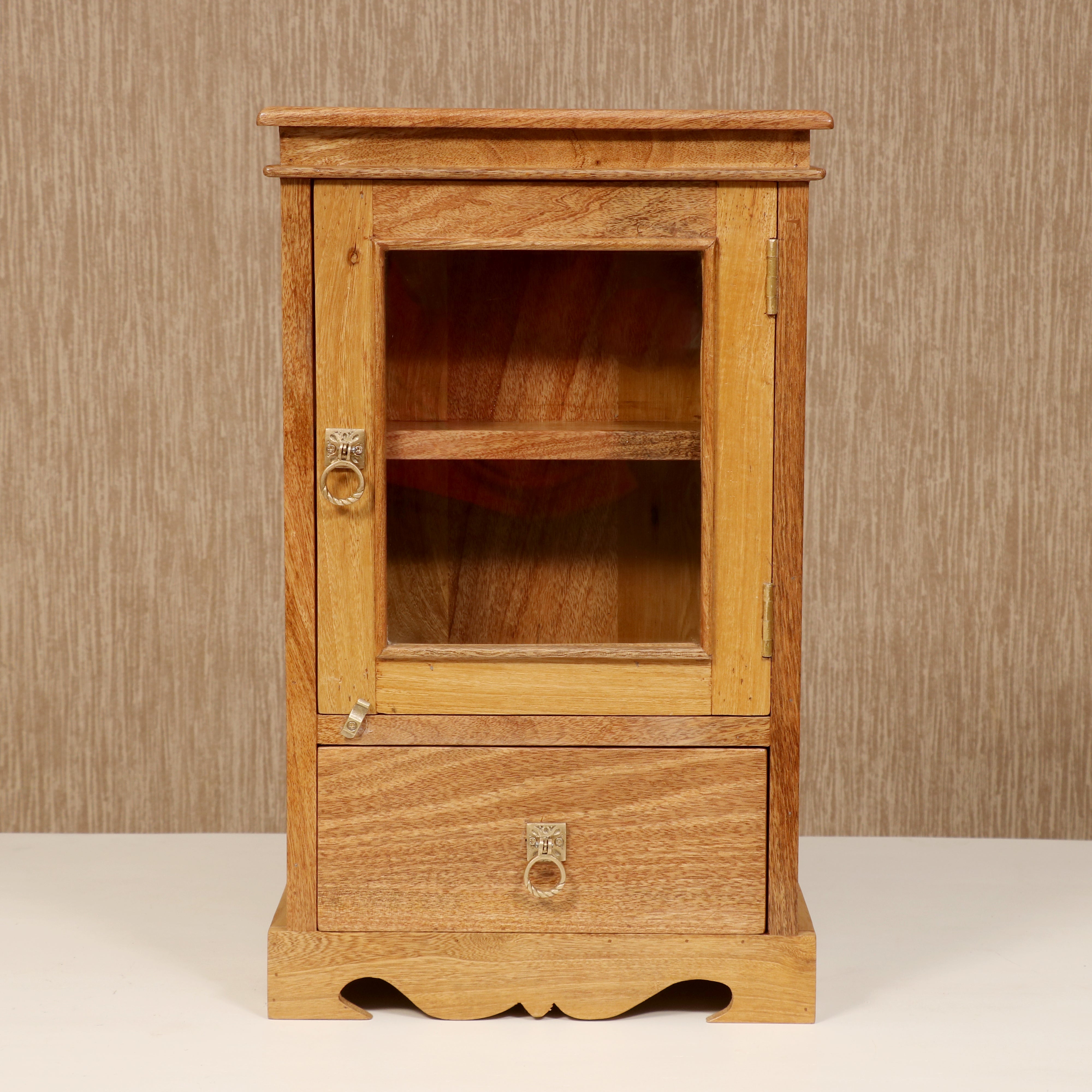 Small Hanging Cabinet with Drawer Wall Cabinet
