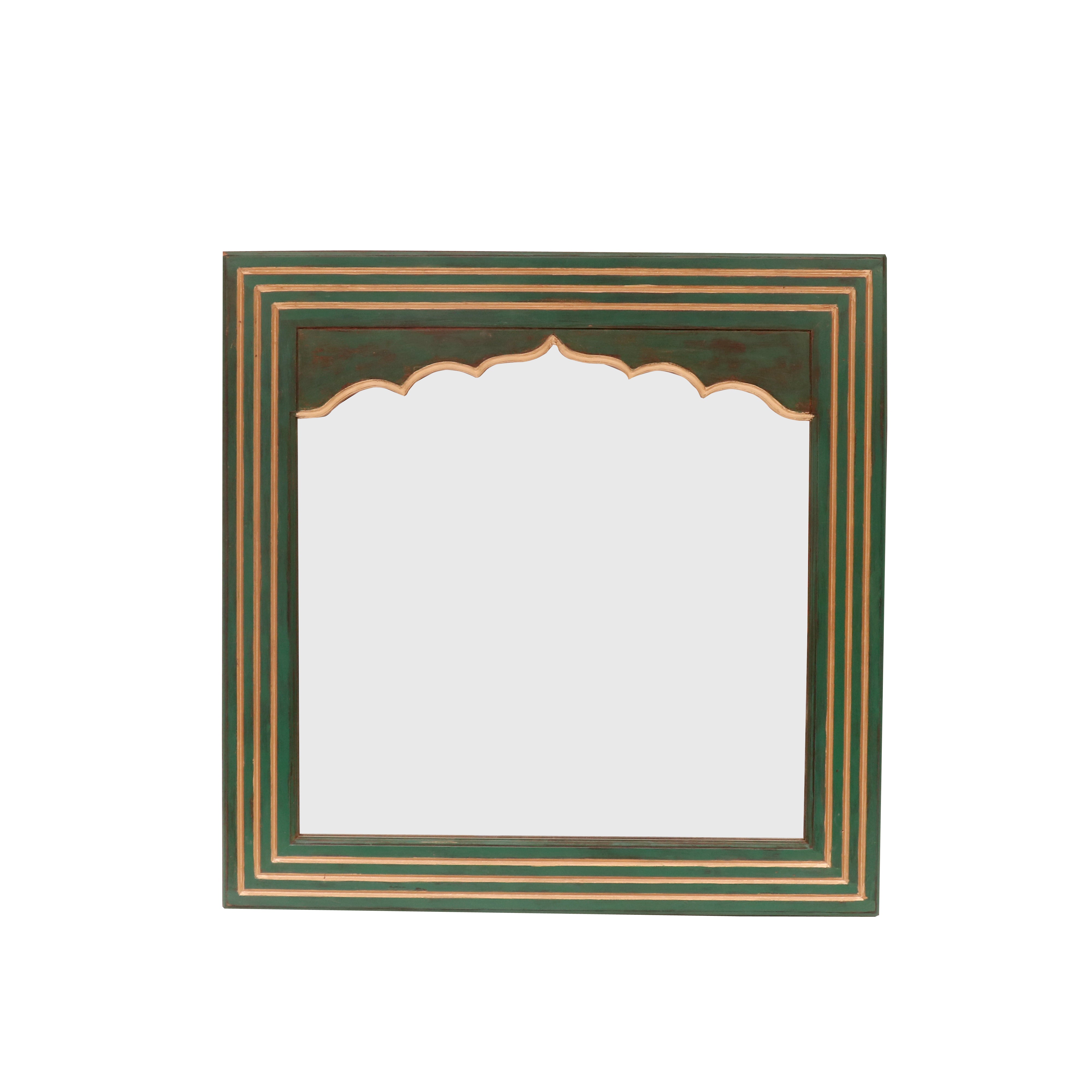Minaret Style Green Mirror Mirror