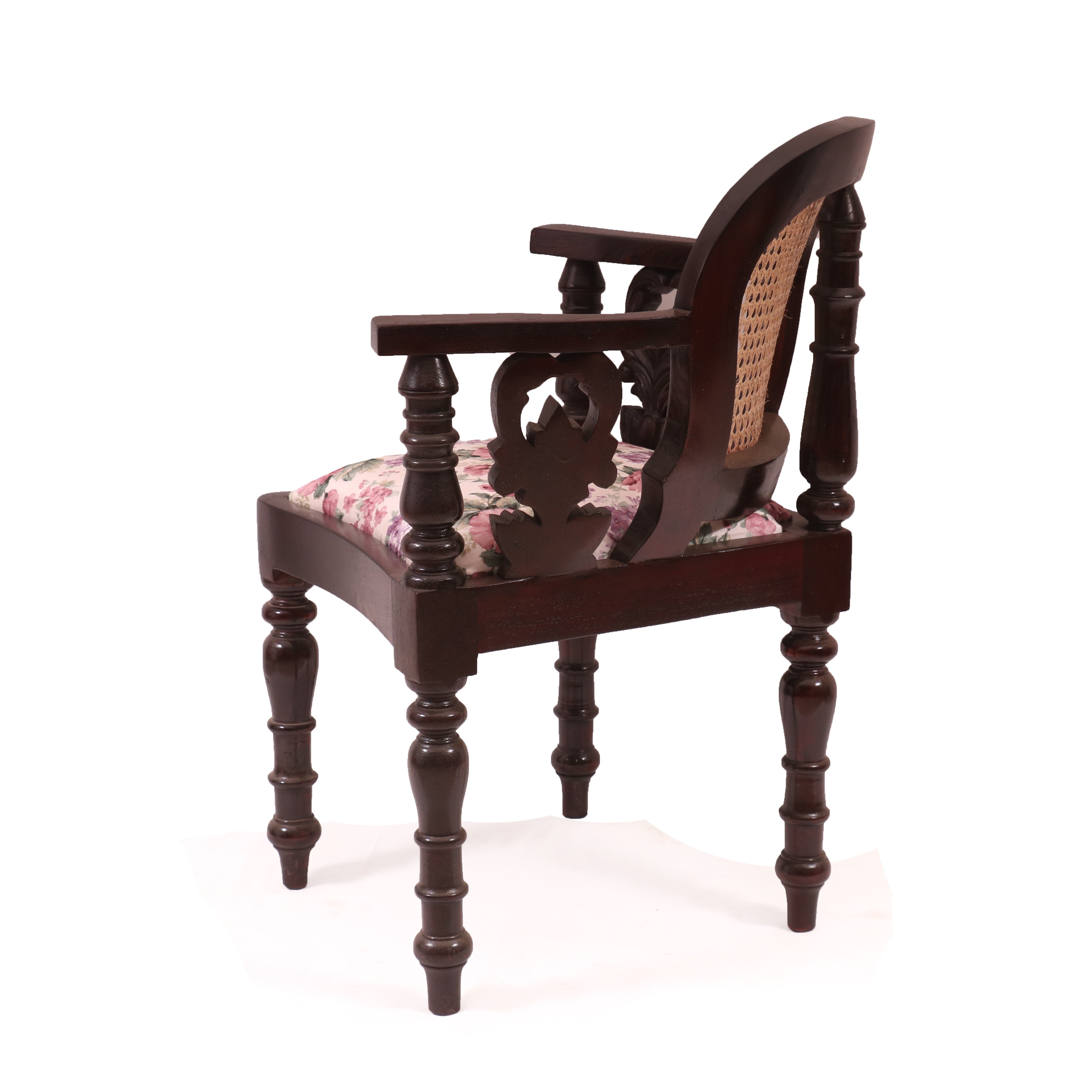 Cane Backed Colonial Chair Corner Chair
