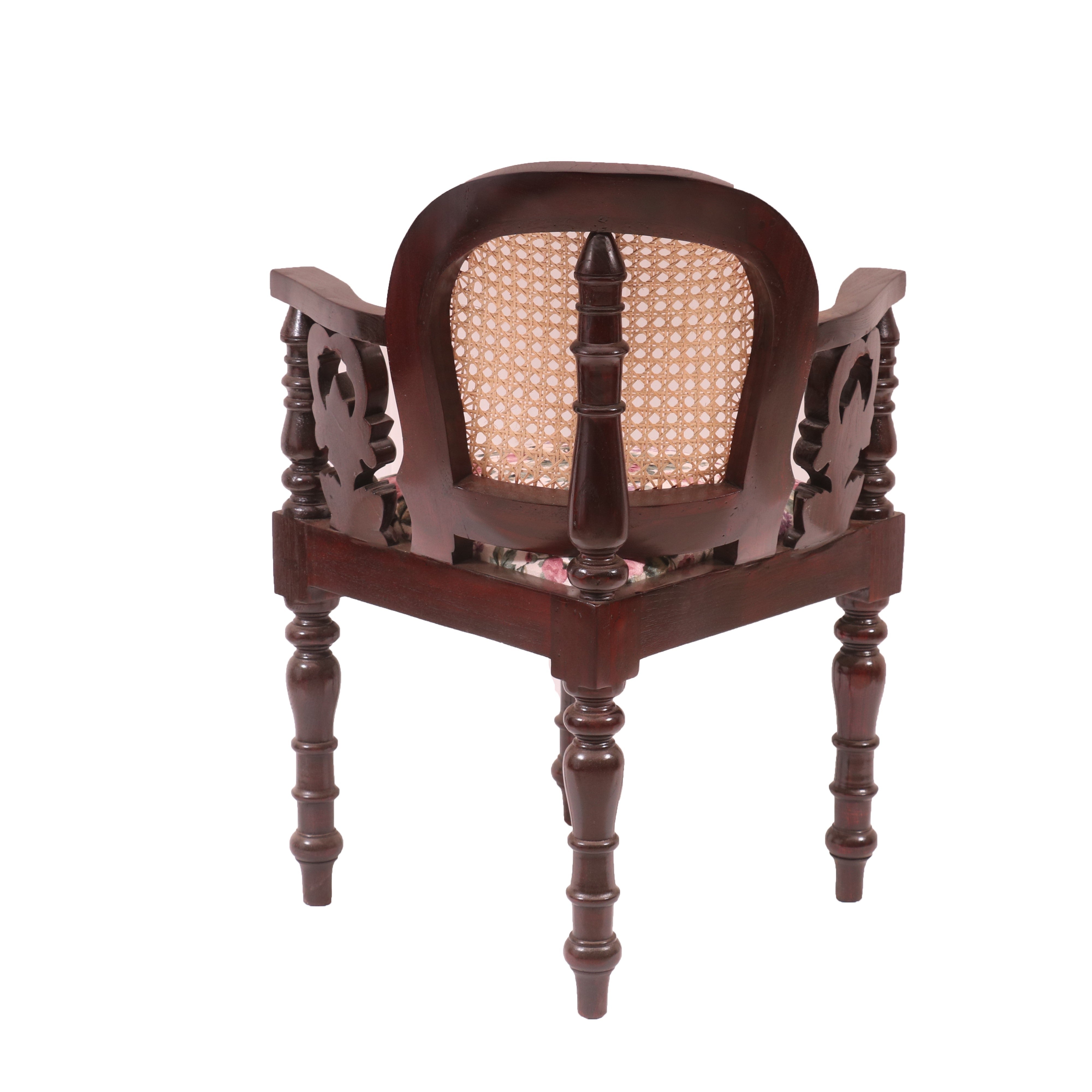 Cane Backed Colonial Chair Corner Chair