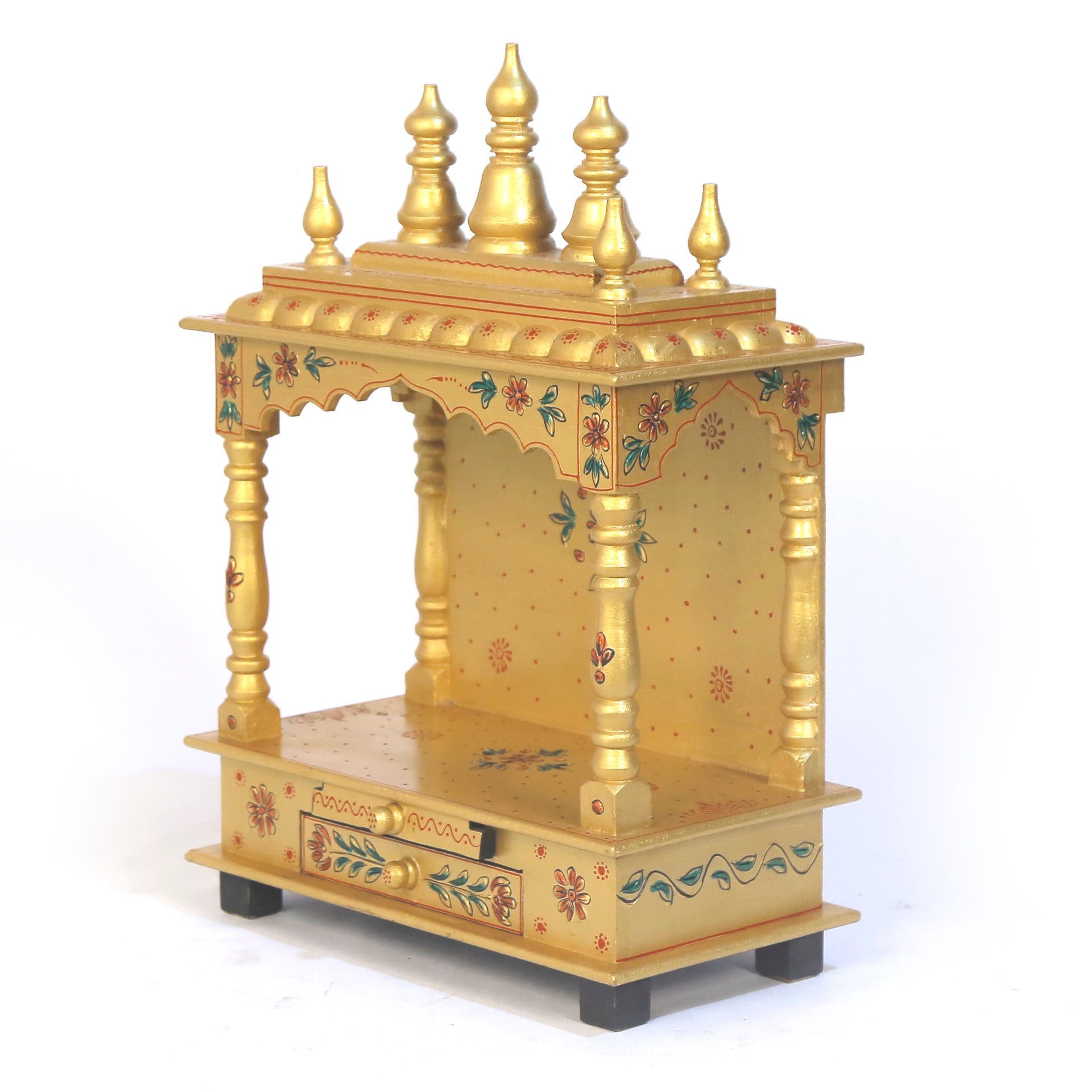 Golden Coloured Temple Temple