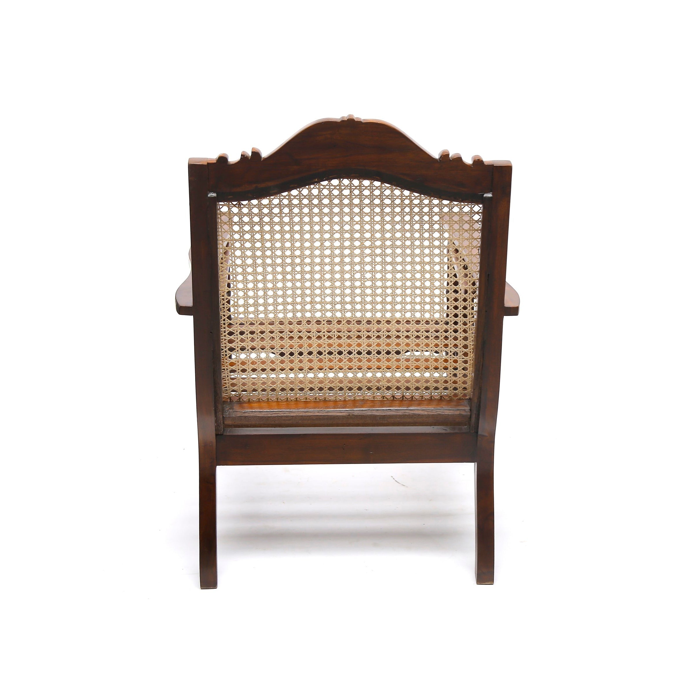 Classic Cane Back Easy Planters Chair Easy Chair