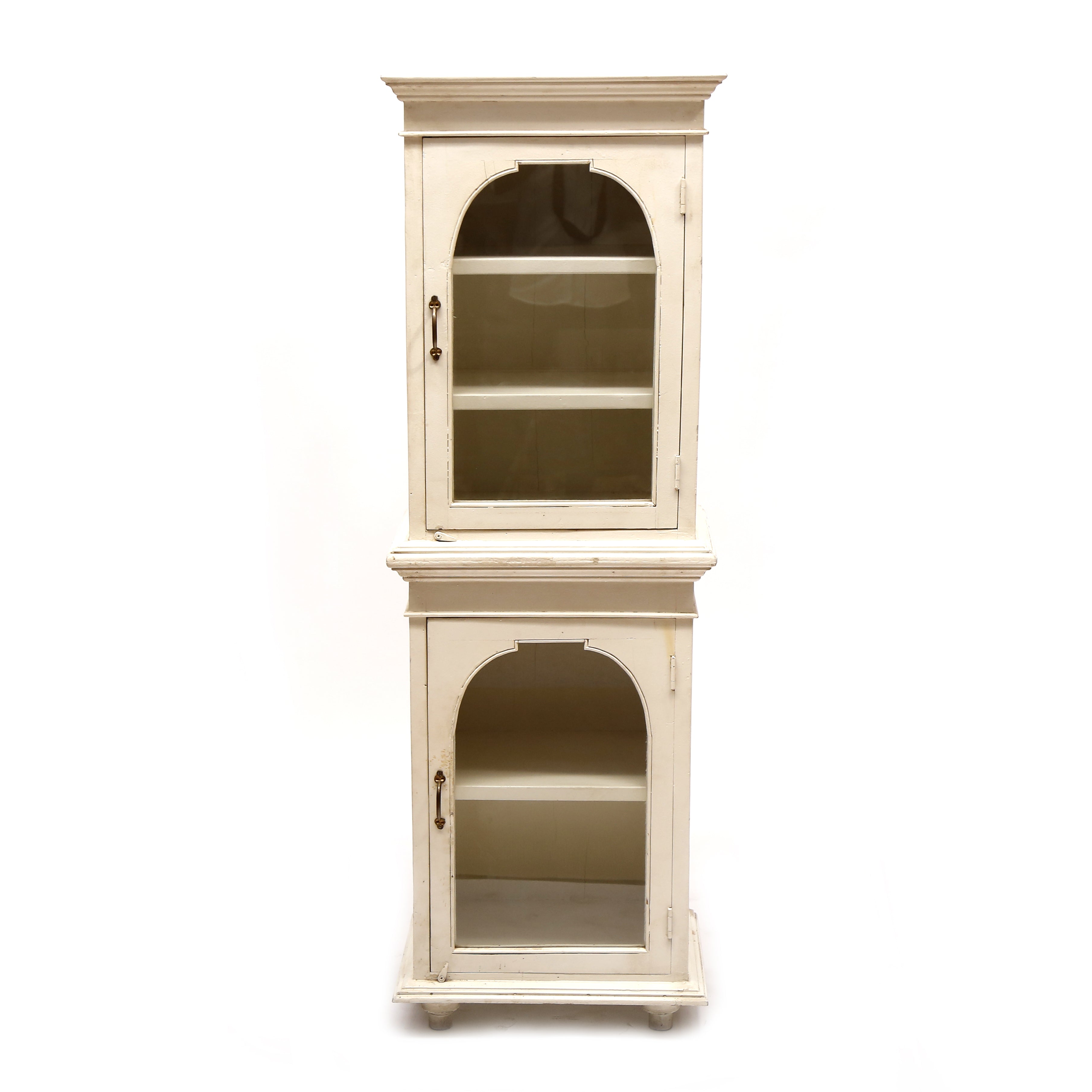 Double Storage Wooden Cabinet Cupboard